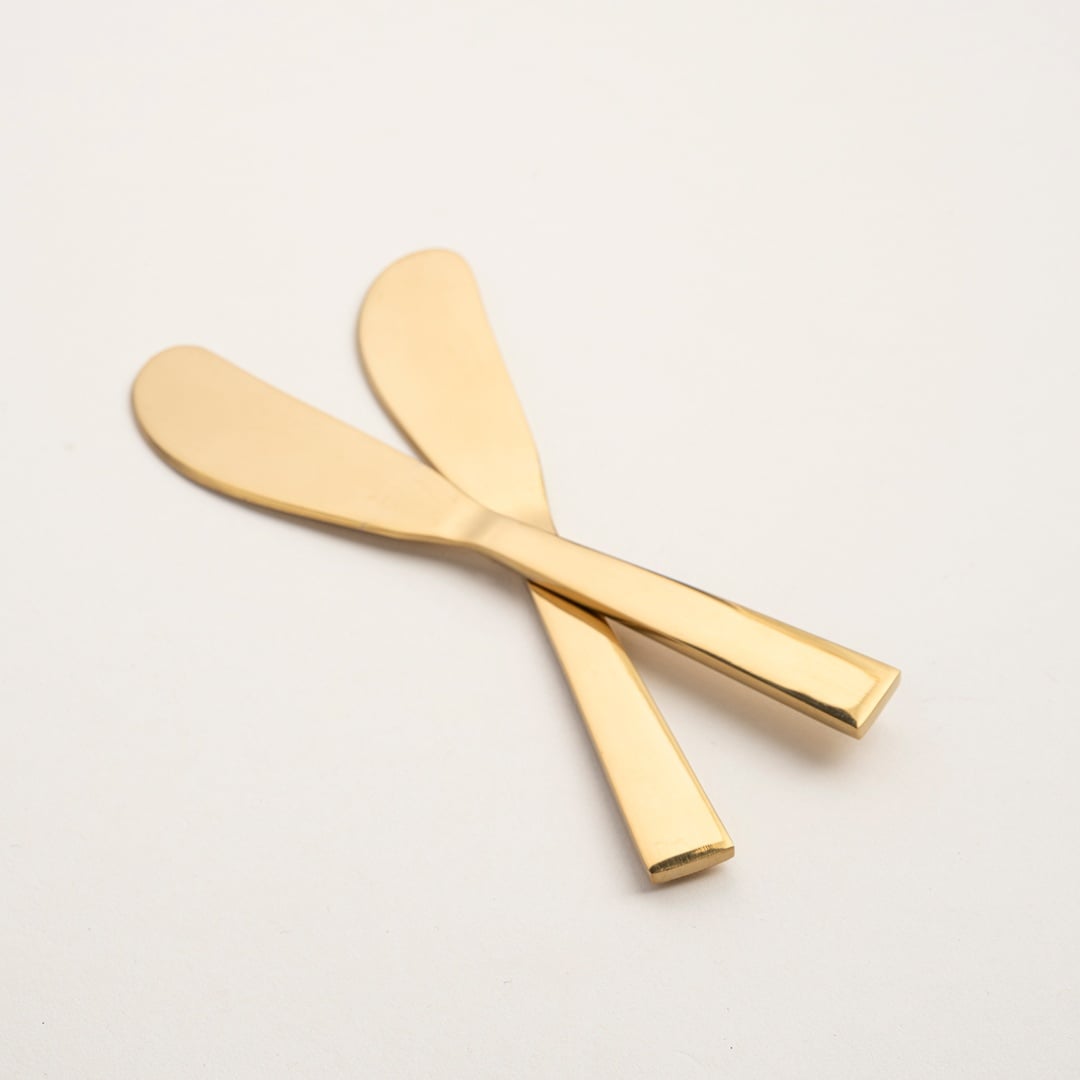 Rampur Çelik Servis Seti 2x15x0.3 Cm Gold