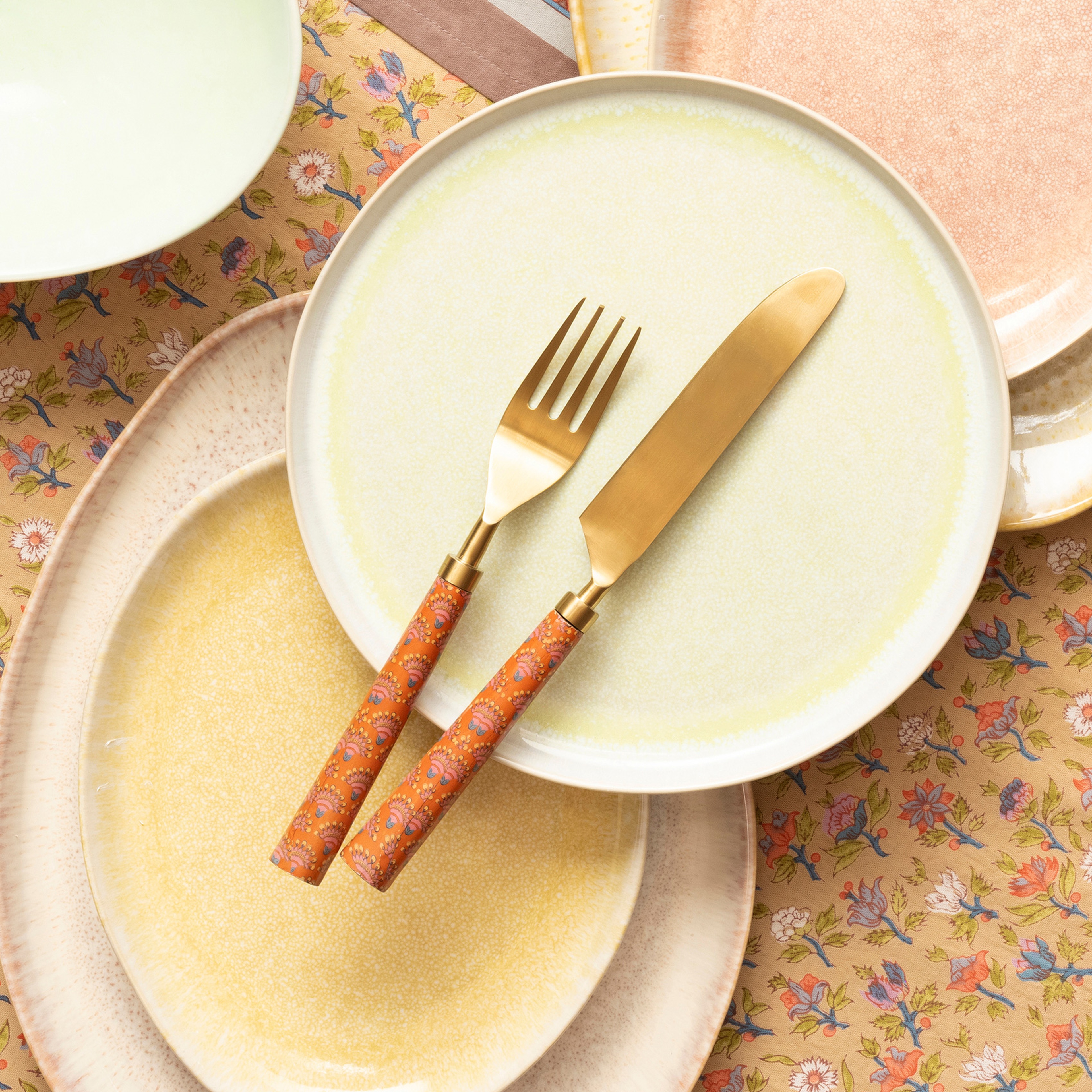 Rampur Çelik Çkb Seti 24x3x1 Cm Turuncu