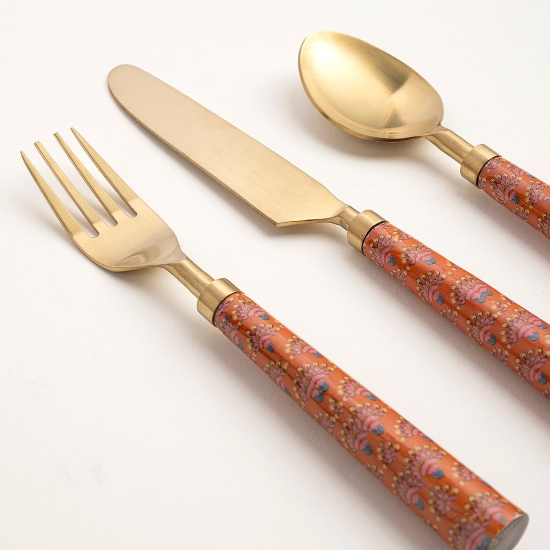 Rampur Çelik Çkb Seti 24x3x1 Cm Turuncu