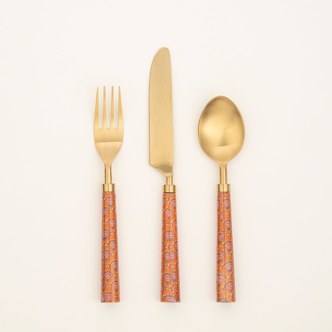 Rampur Çelik Çkb Seti 24x3x1 Cm Turuncu