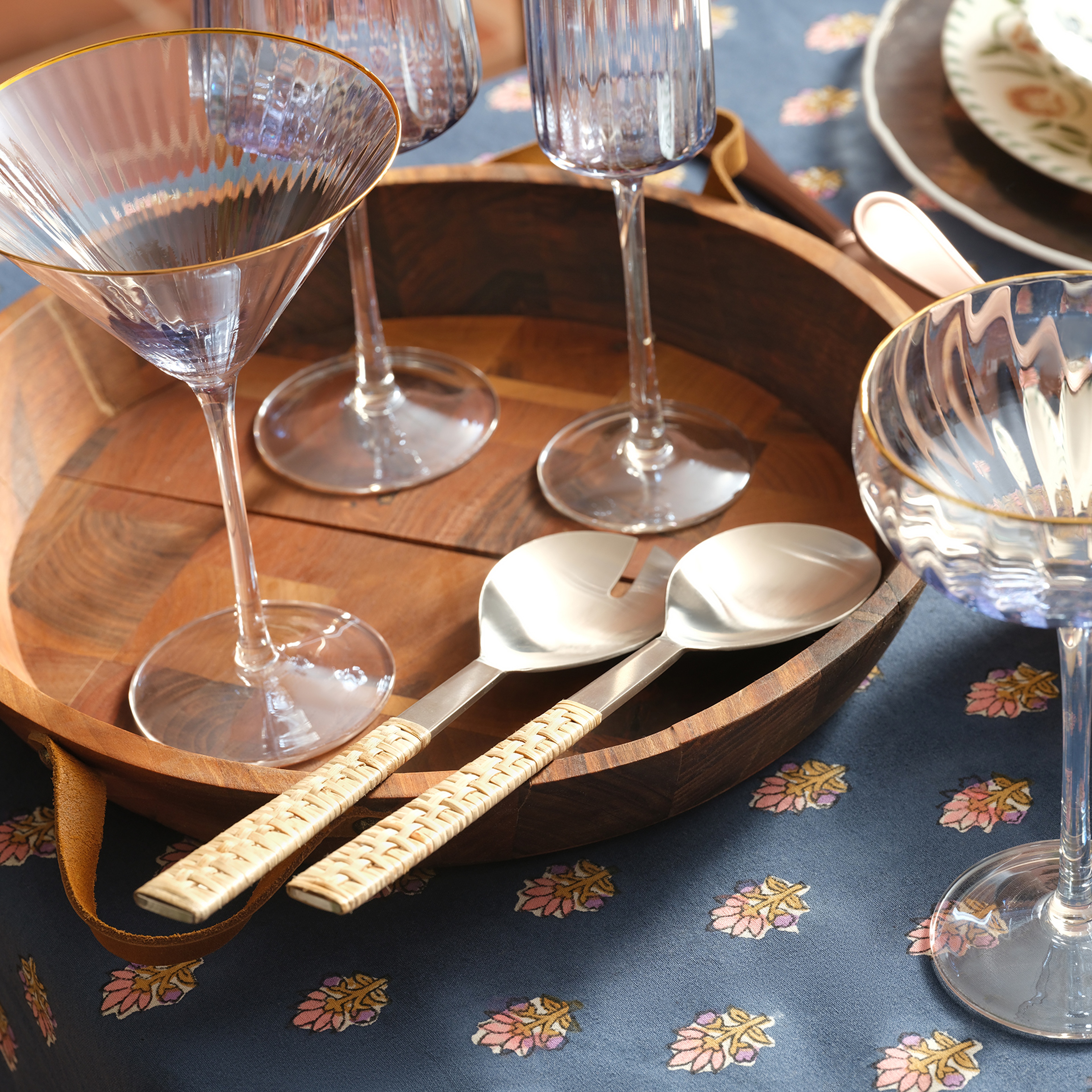 Rampur Çelik Salata Kaşık Seti 27x6x2 Cm Gümüş