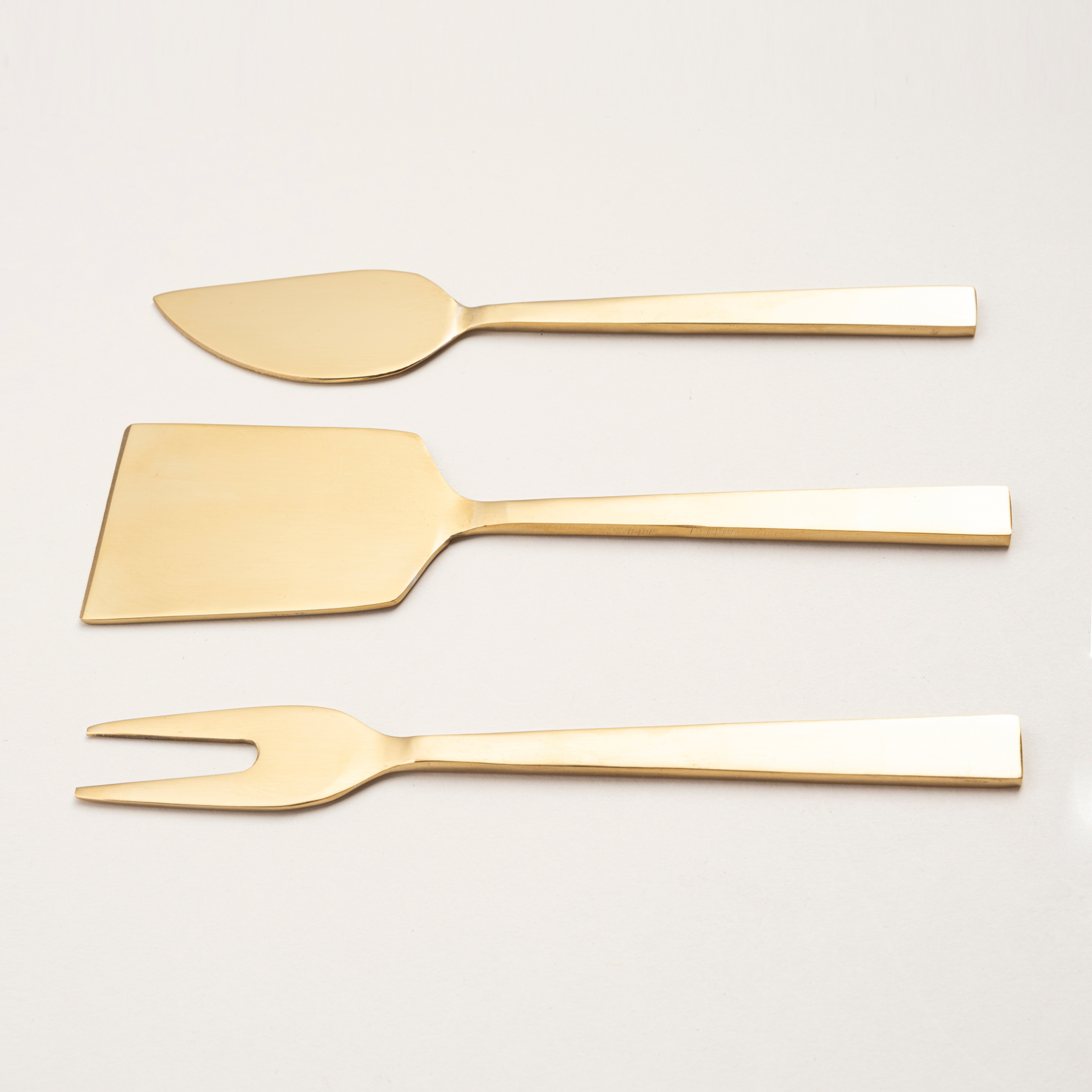 Rampur Çelik Servis Seti 5x17x0.3 Cm Gold