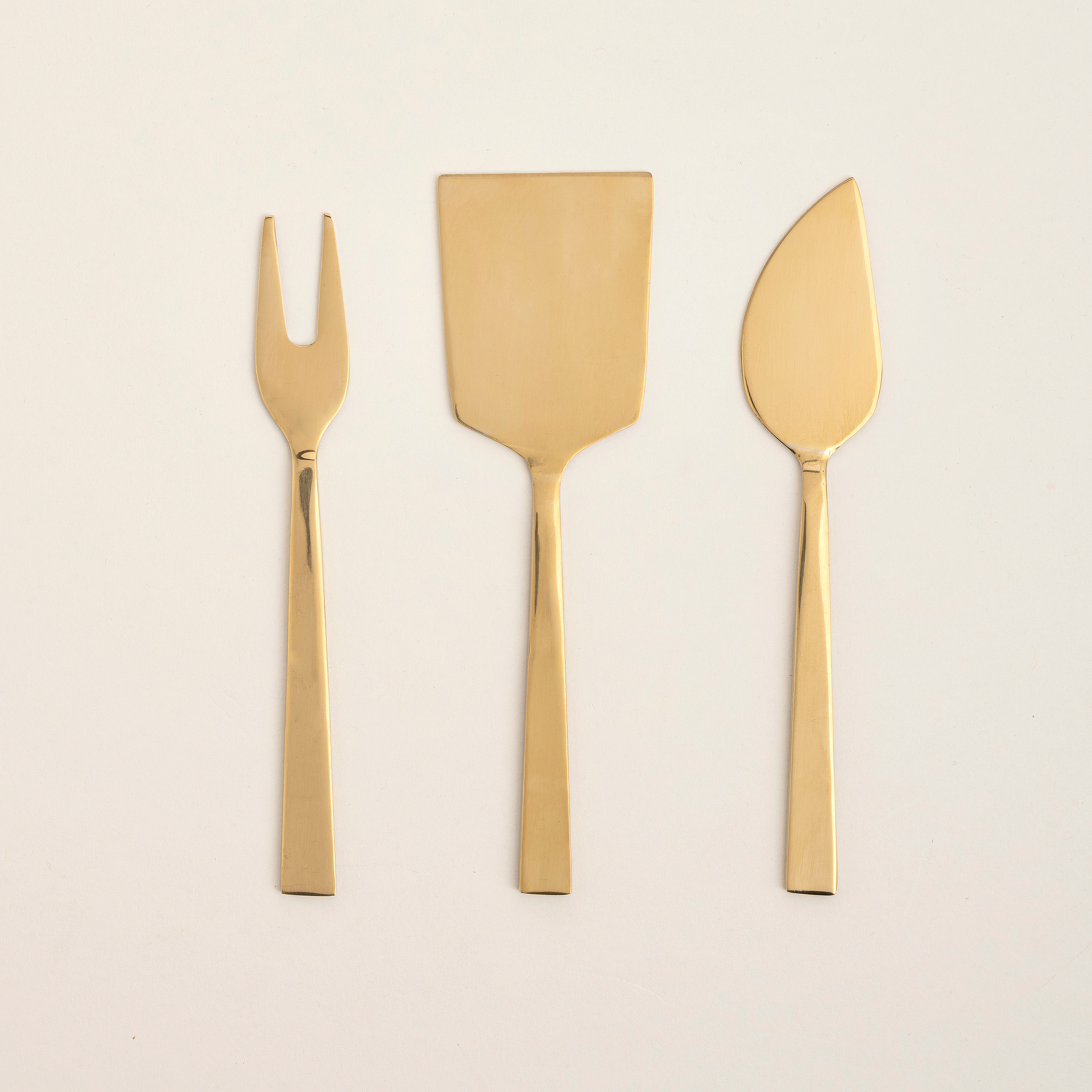 Rampur Çelik Servis Seti 5x17x0.3 Cm Gold