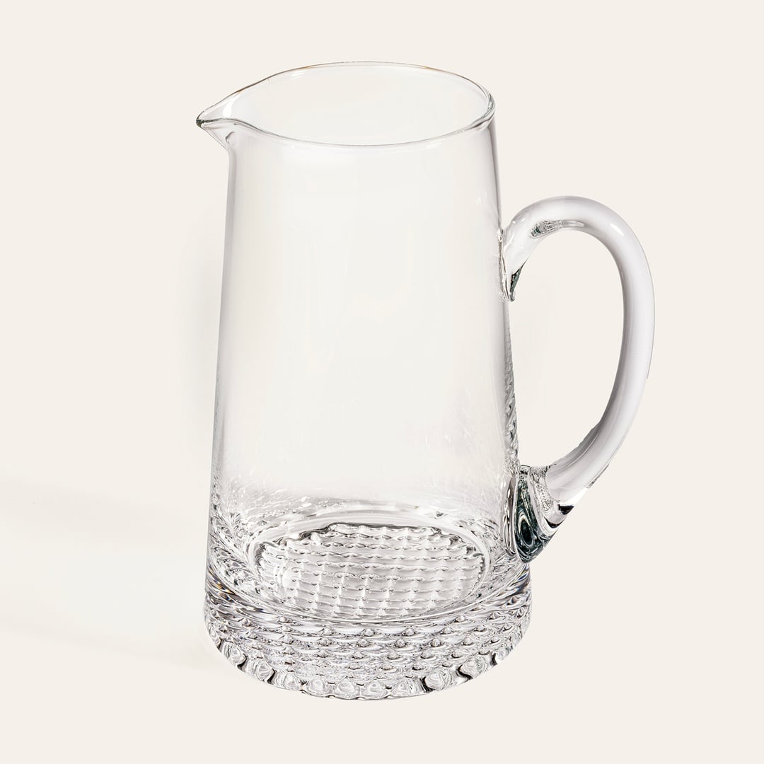 Poznan Cam Sürahi 1000 Ml Şeffaf