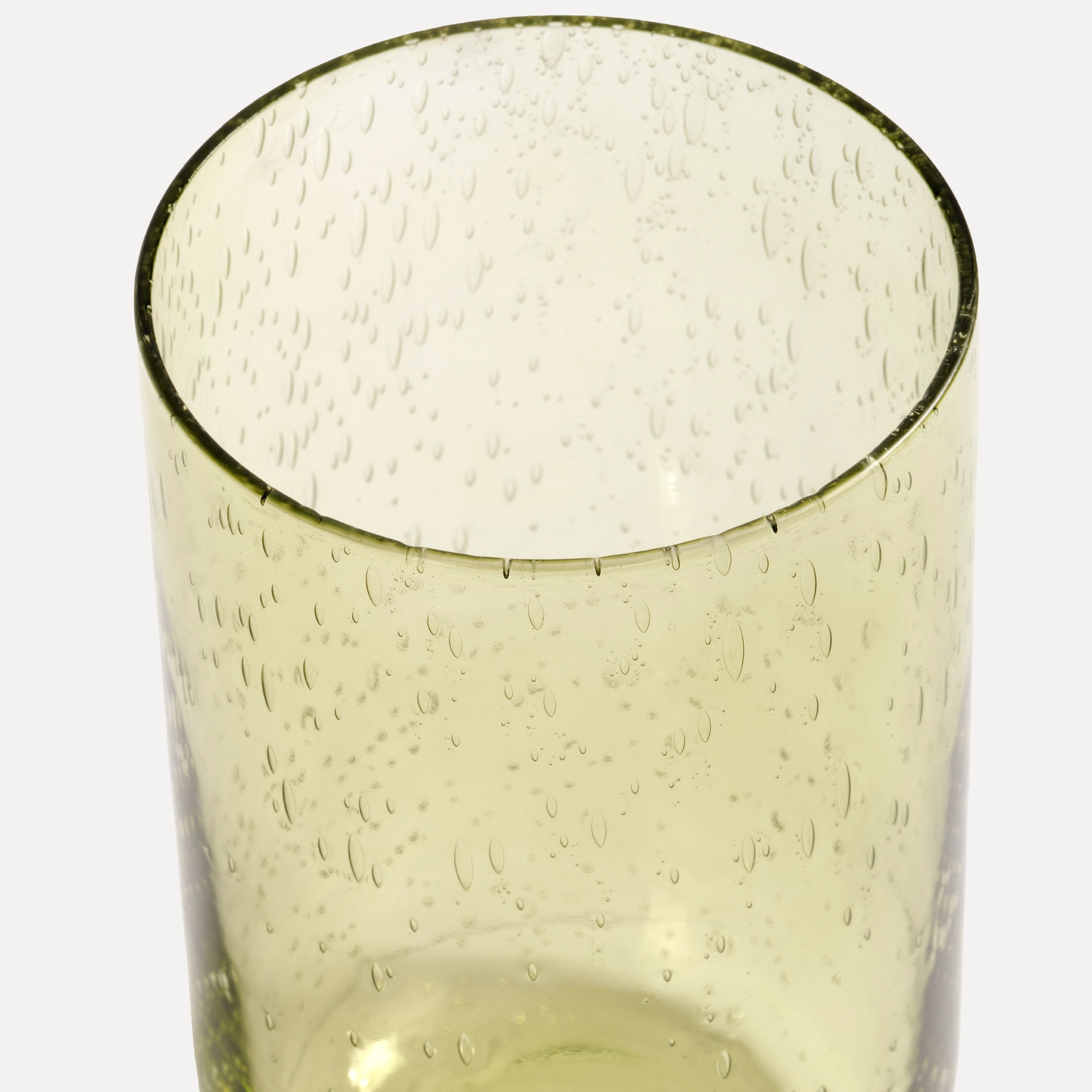 Loess Cam Meşrubat Bardağı 500 Ml Yeşil