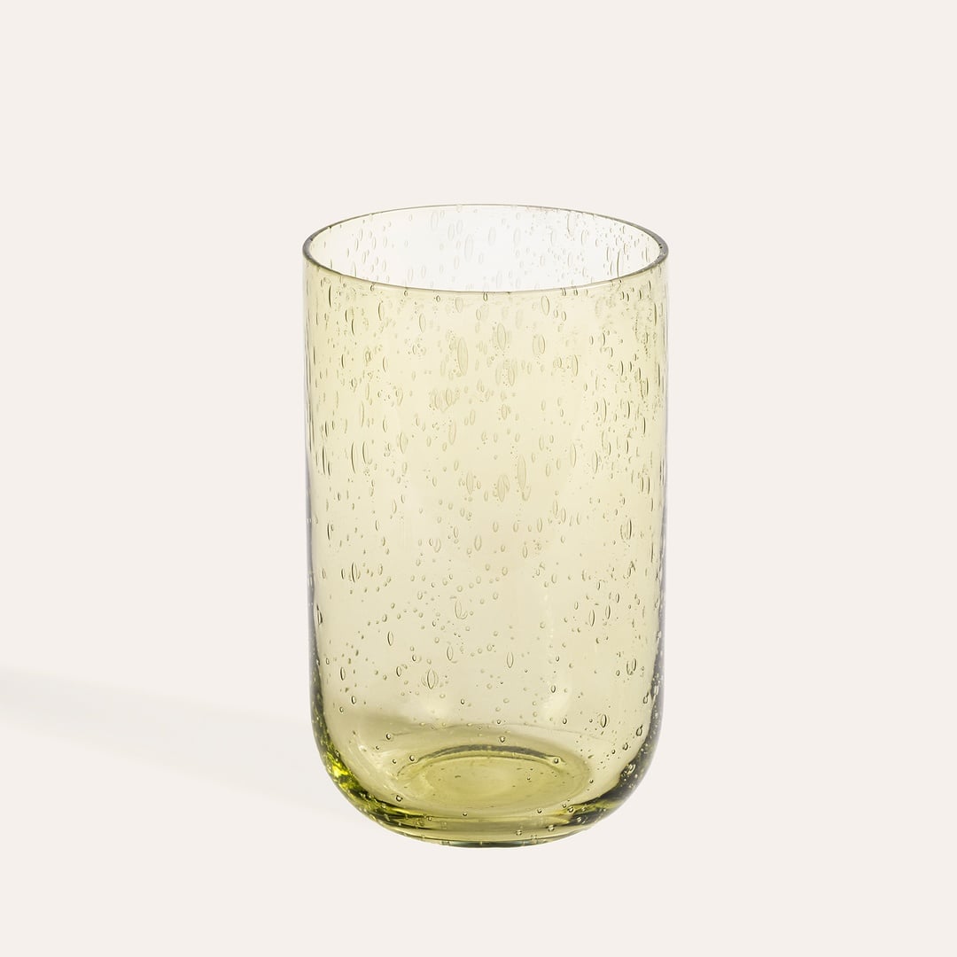 Loess Cam Meşrubat Bardağı 500 Ml Yeşil