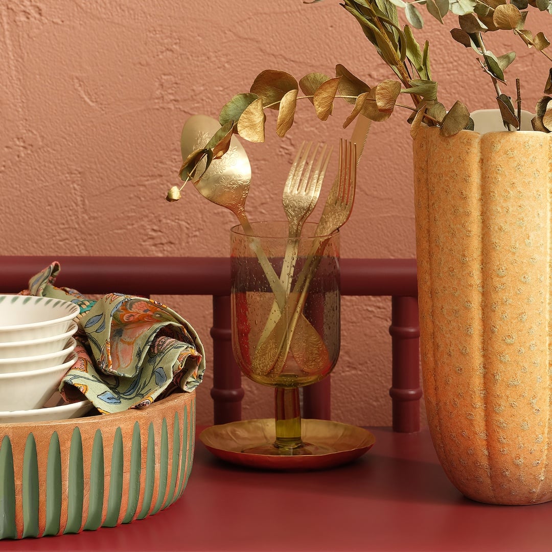 Loess Cam Meşrubat Bardağı 330 Ml Yeşil