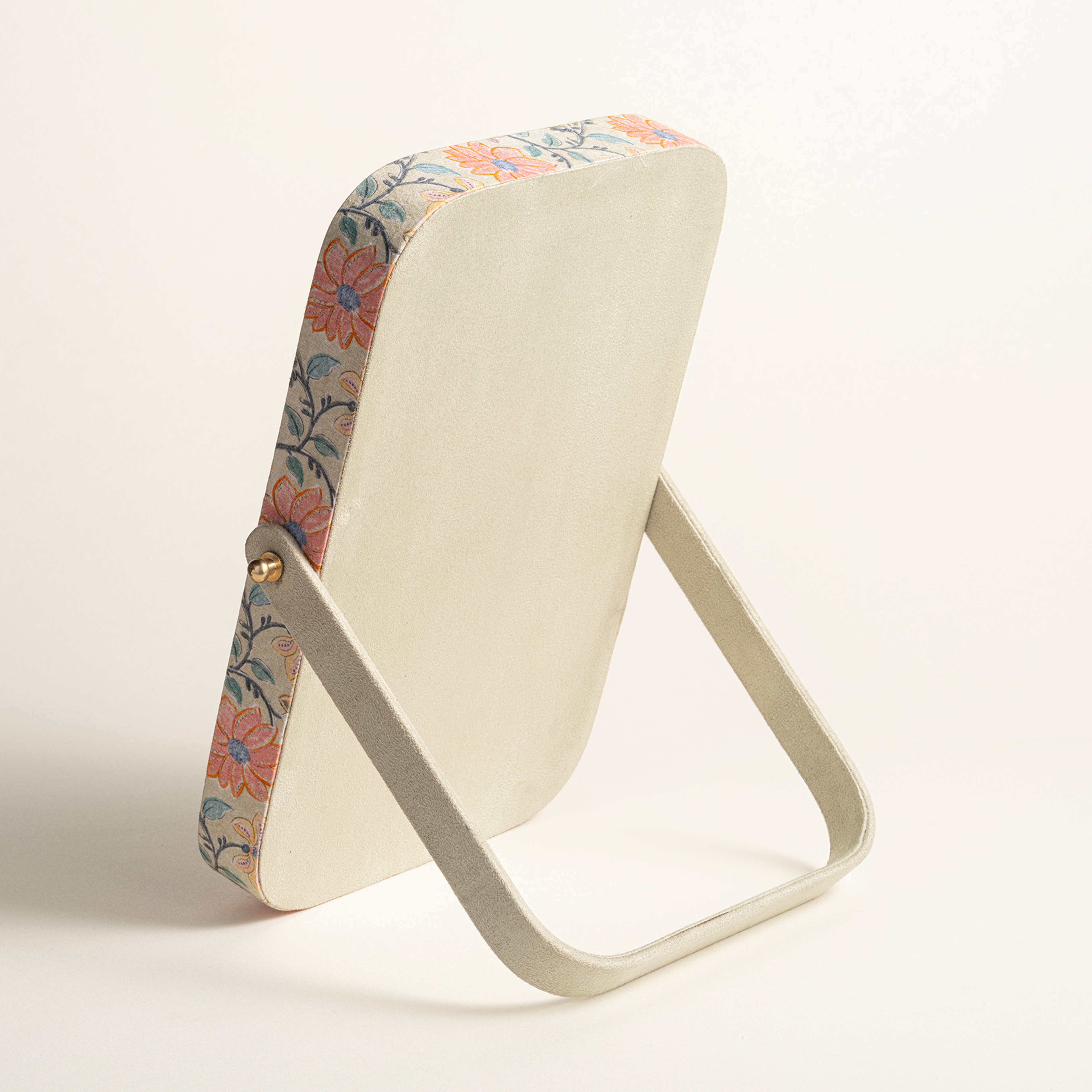 Noıda Baskılı Pamuk Ayna 26x17 Cm Yeşil