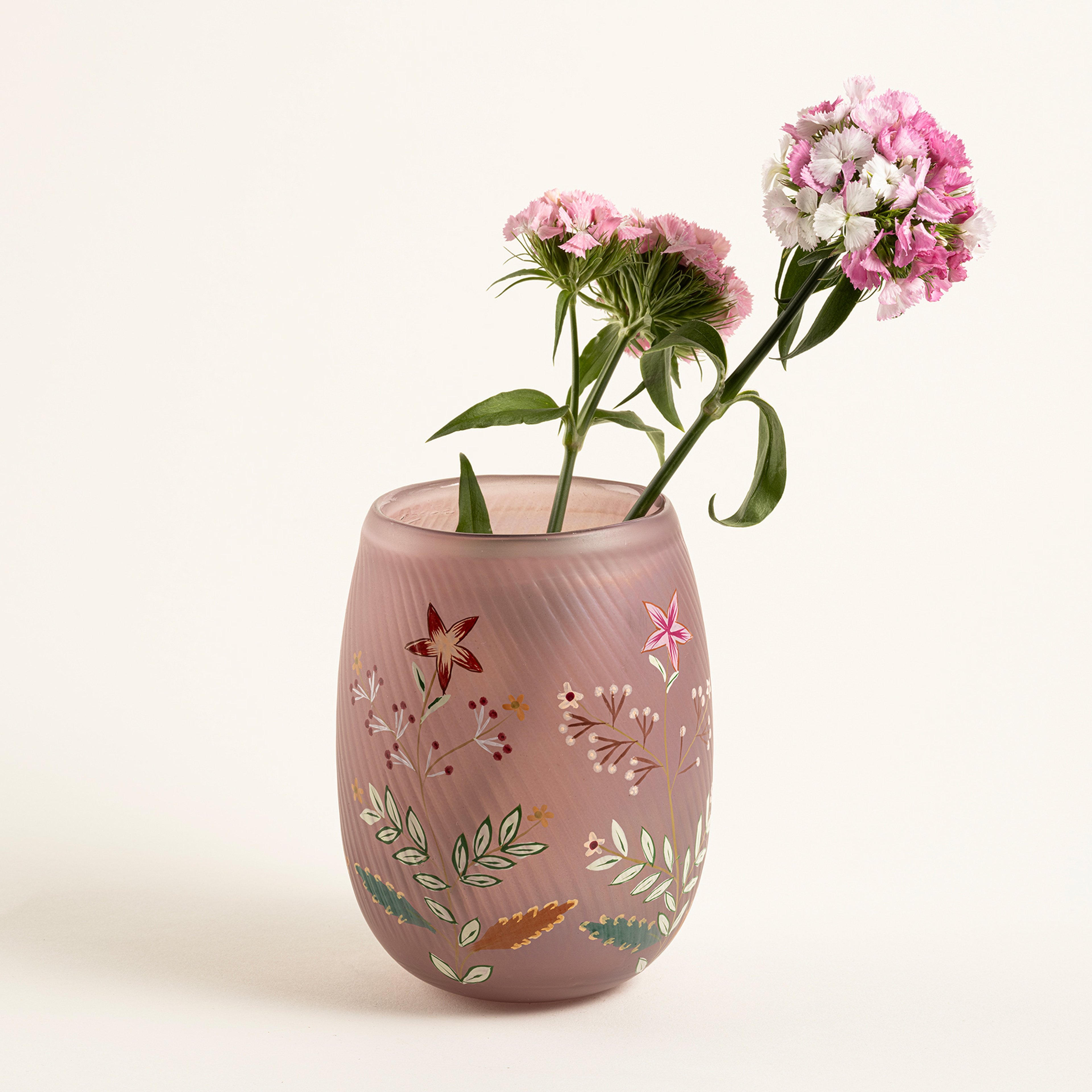 Aravalı Cam Dekoratif Kase 10x10x13.75 Cm Renkli