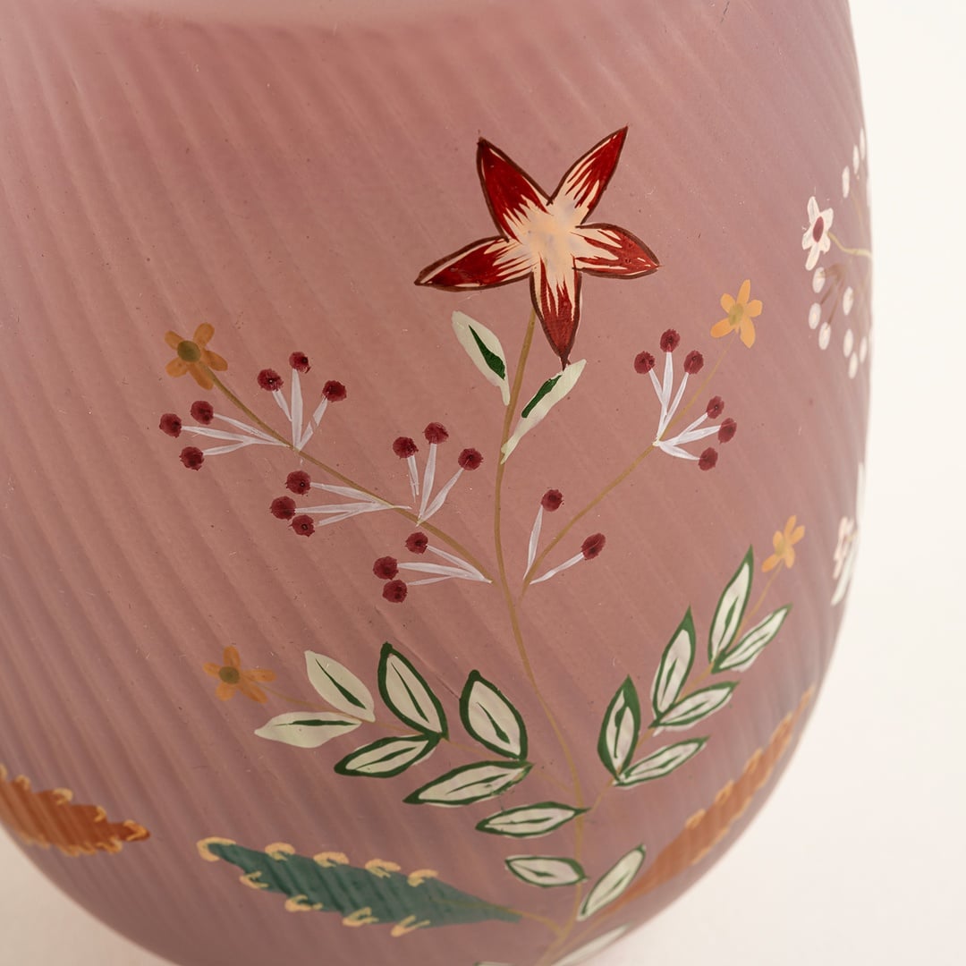 Aravalı Cam Dekoratif Kase 10x10x13.75 Cm Renkli