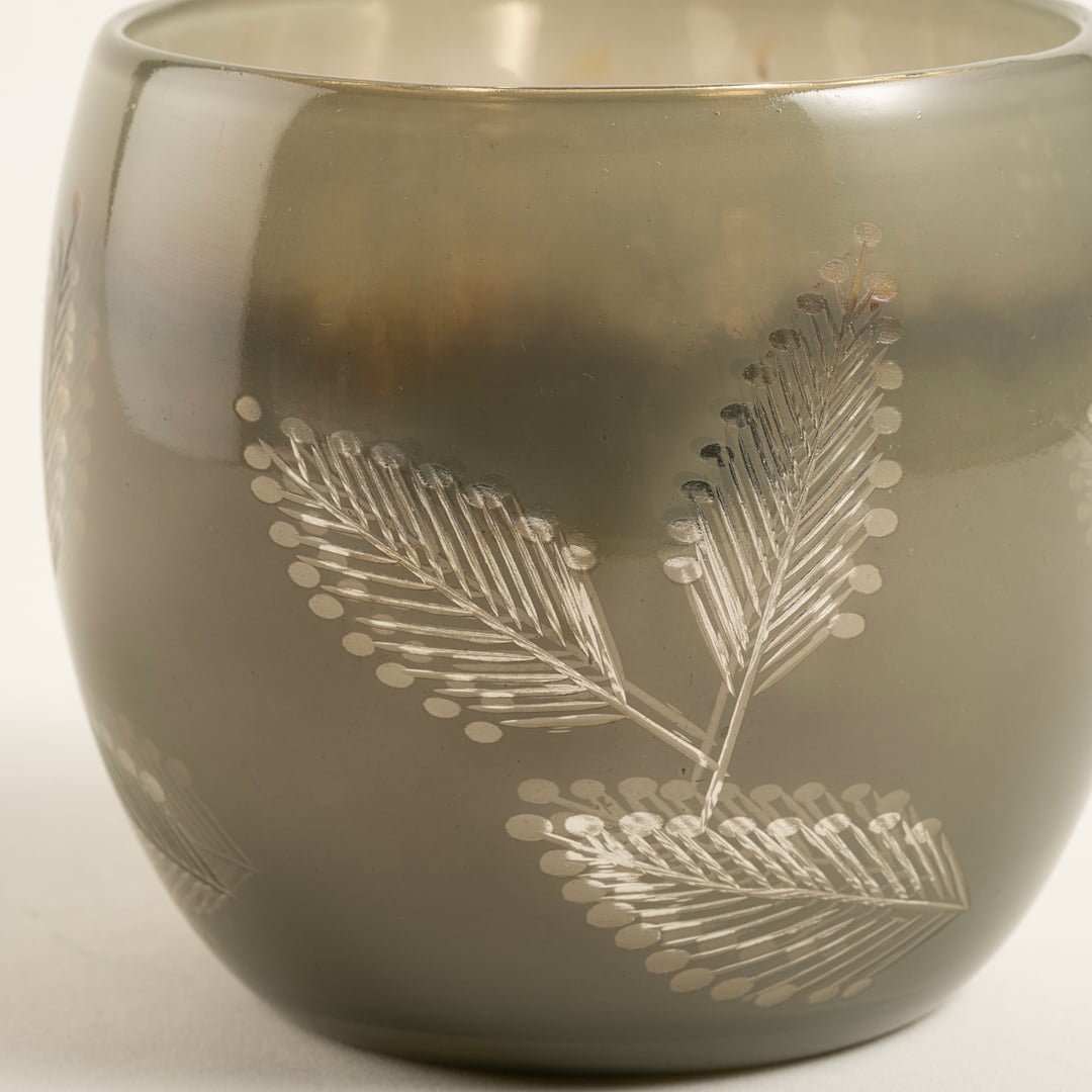 Aravalı Cam Dekoratif Kase 13x13x11.75 Cm Yeşil