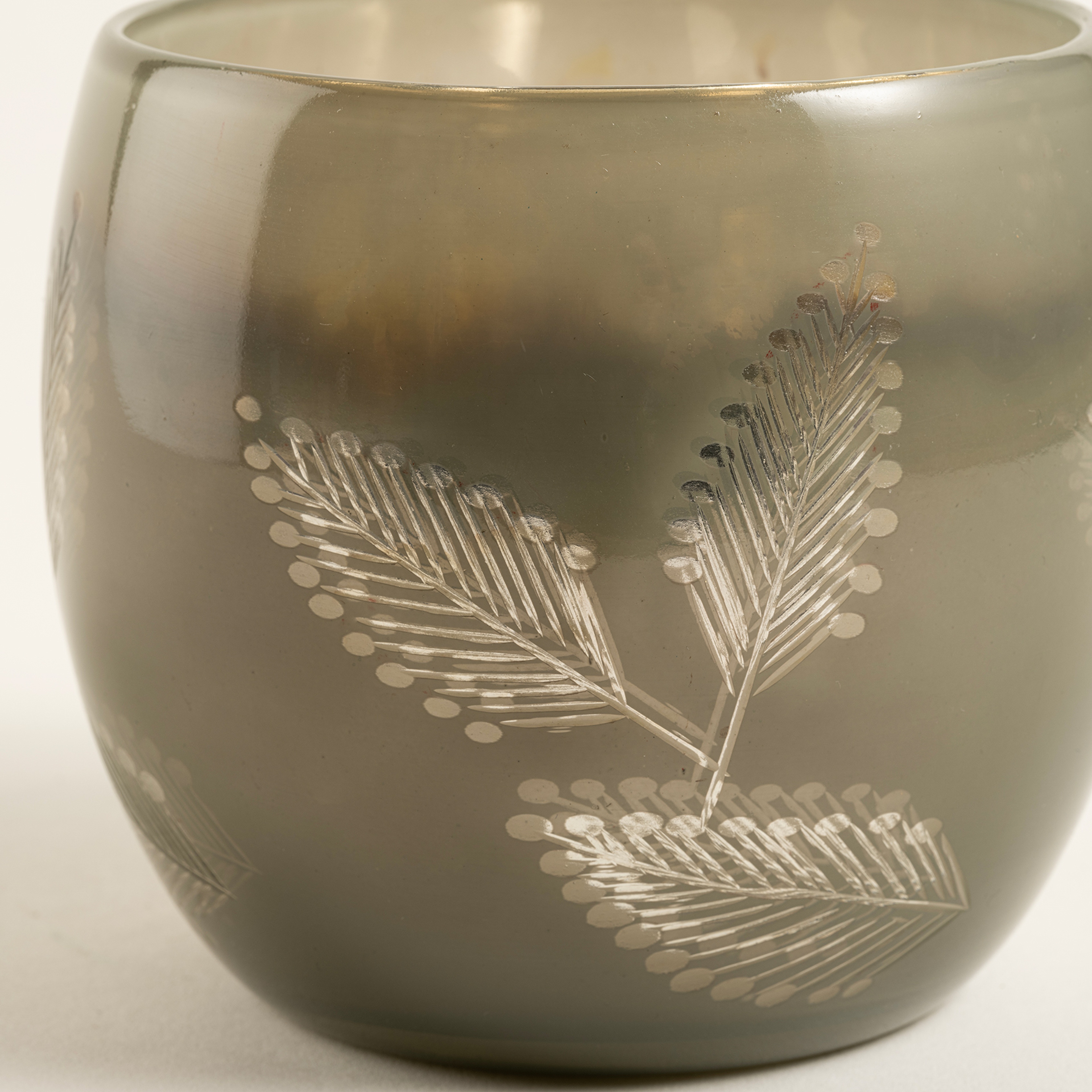 Aravalı Cam Dekoratif Kase 13x13x11.75 Cm Yeşil