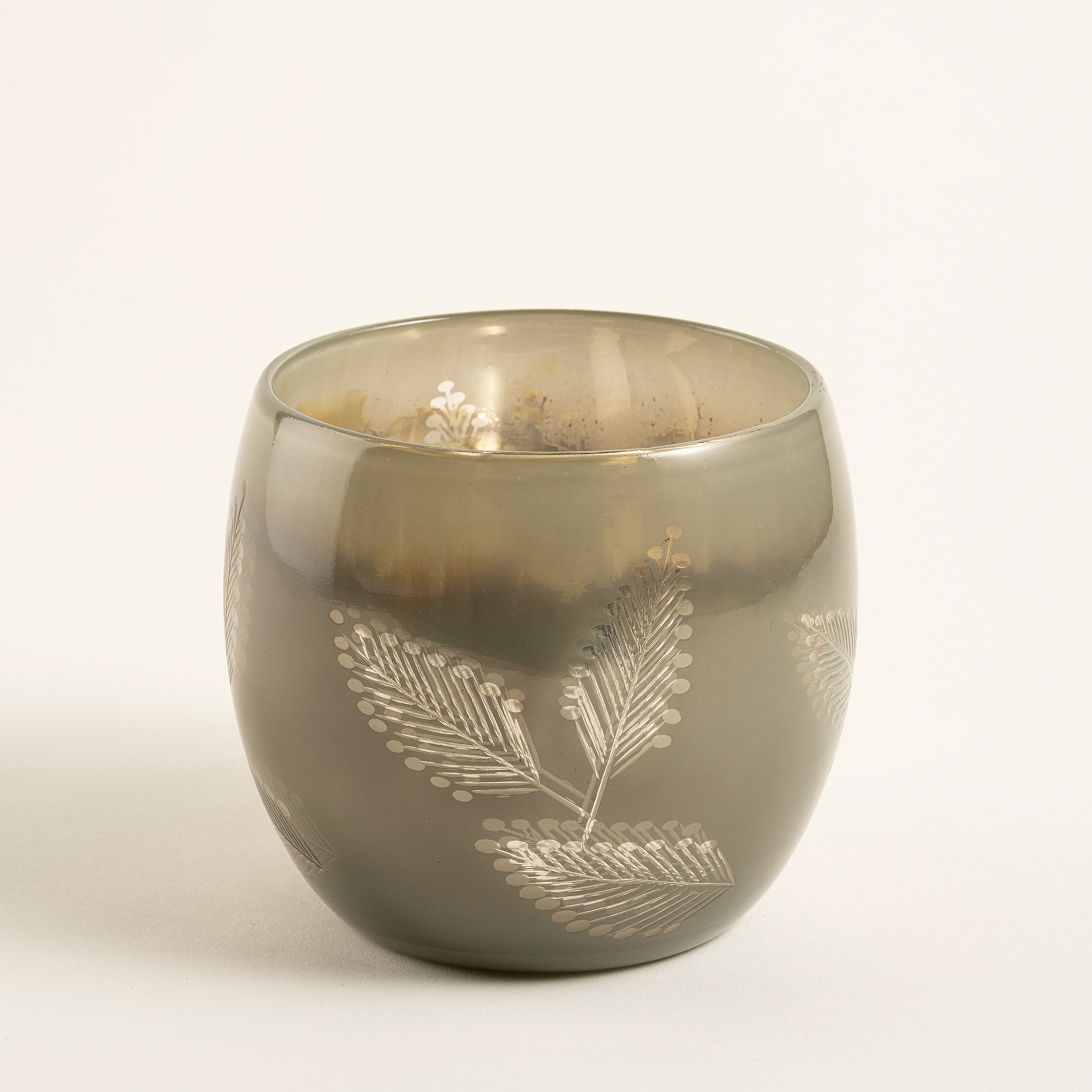 Aravalı Cam Dekoratif Kase 13x13x11.75 Cm Yeşil