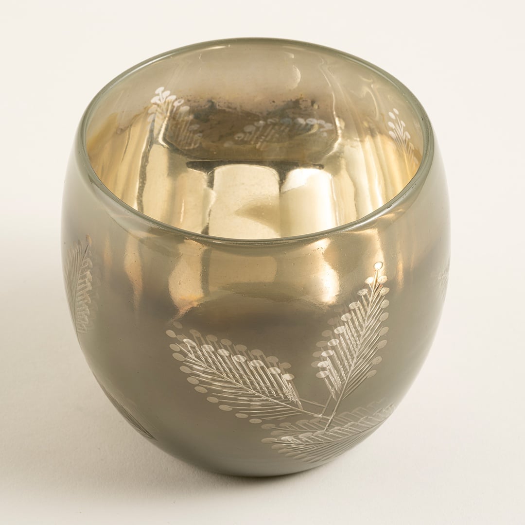 Aravalı Cam Dekoratif Kase 13x13x11.75 Cm Yeşil