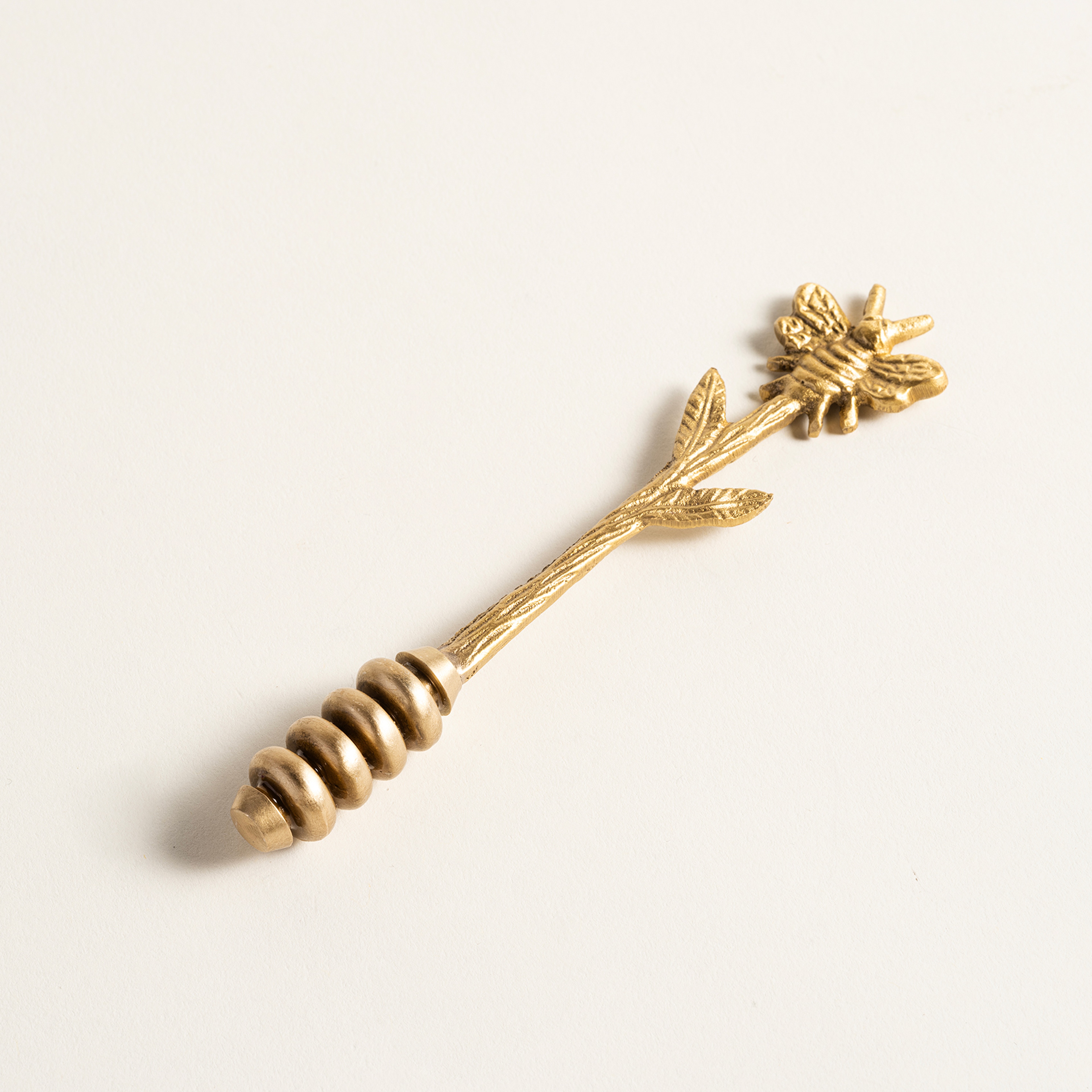 Lotus Pirinç Dekoratif Obje 16x4 Cm Gold