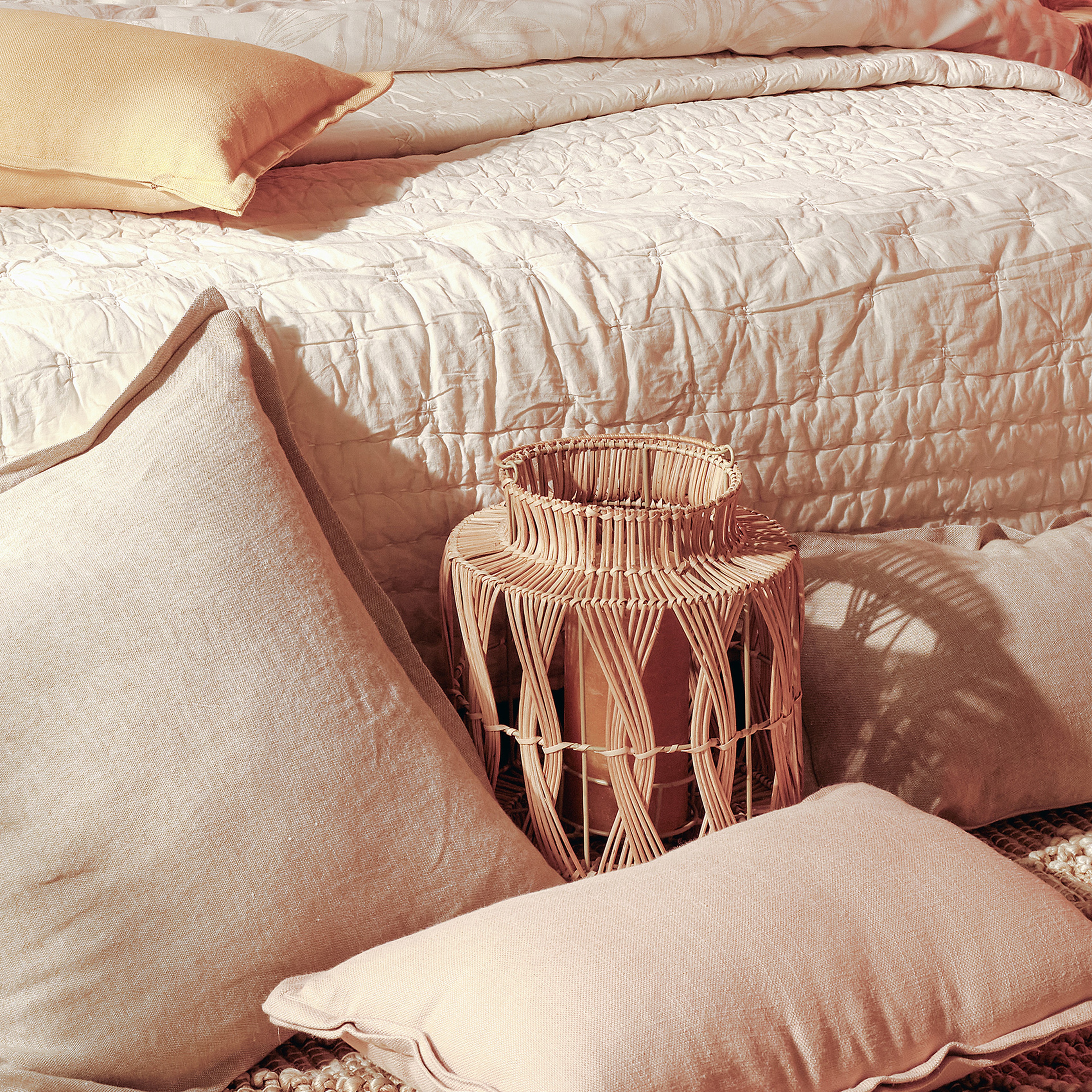 Tam Dao Rattan - Cam Fener 25x25x32 Cm Natural