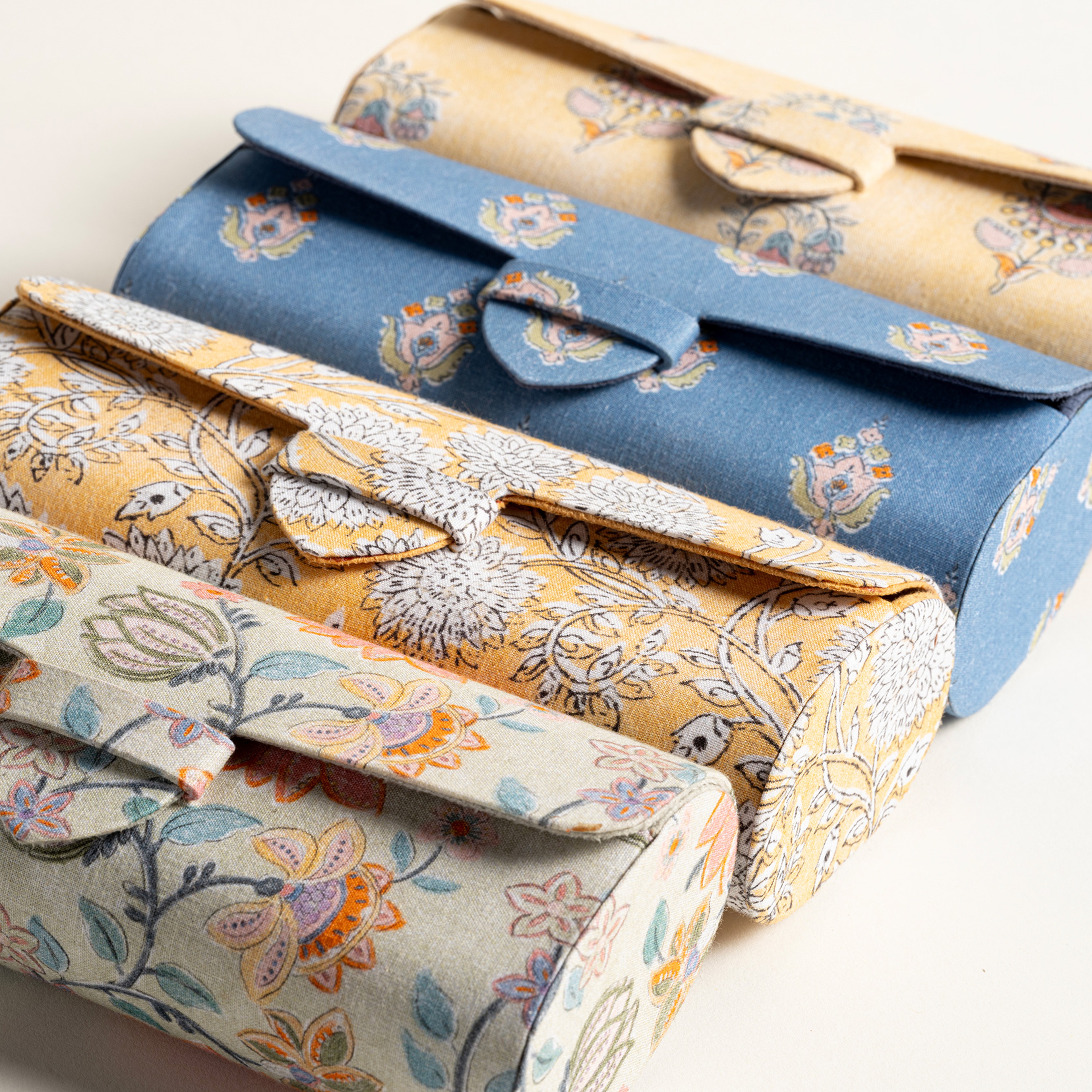 Noıda Pamuk Gözlük Kutusu 16.30x4.60x7.00 Cm Sarı