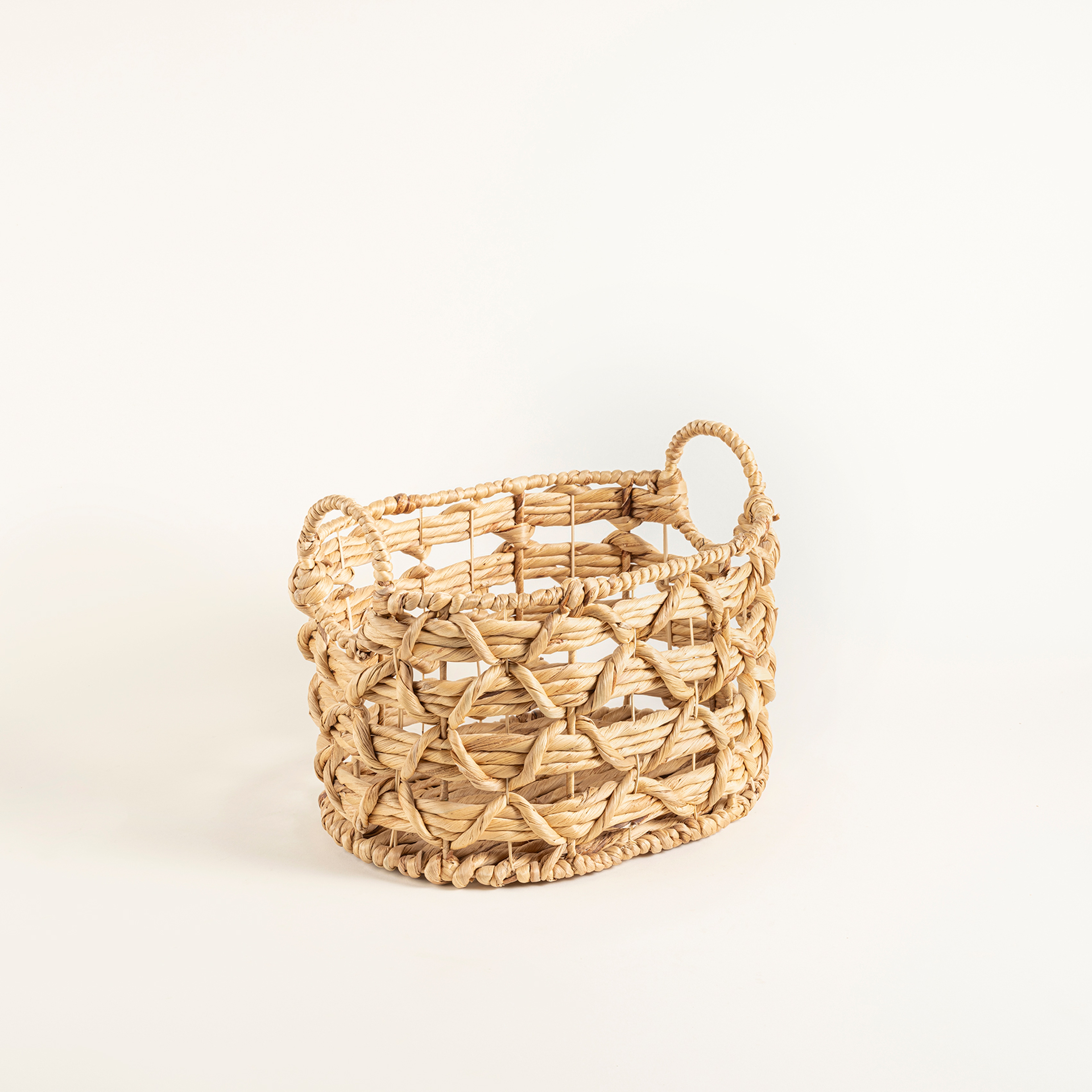 Polı Su Sümbülü Sepet 35x26x26 Cm Natural