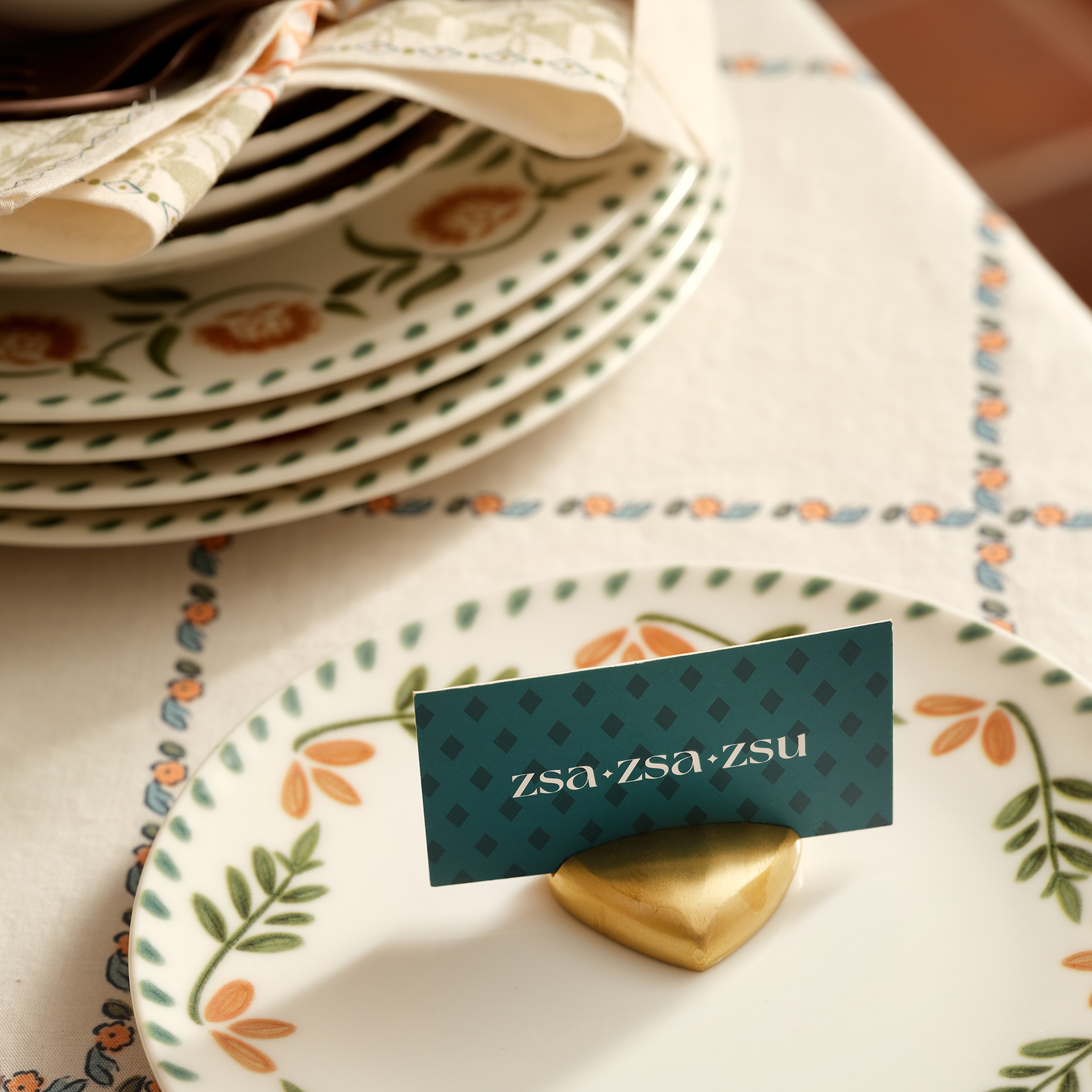 Lotus Pirinç Dekoratif Obje 5 Cm Mat Altın