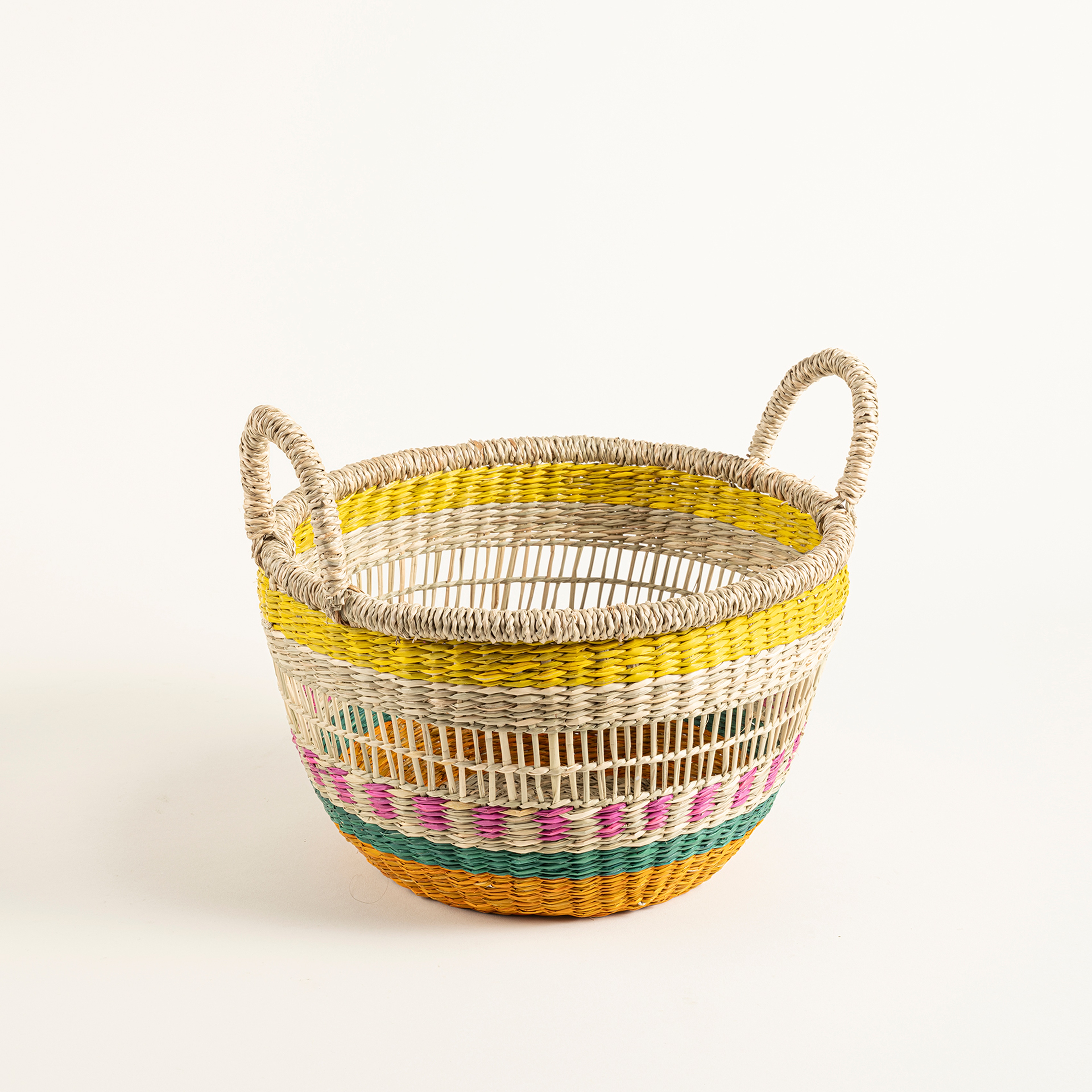 Tam Dao Deniz Çayırı Sepet 28x18 Cm Renkli