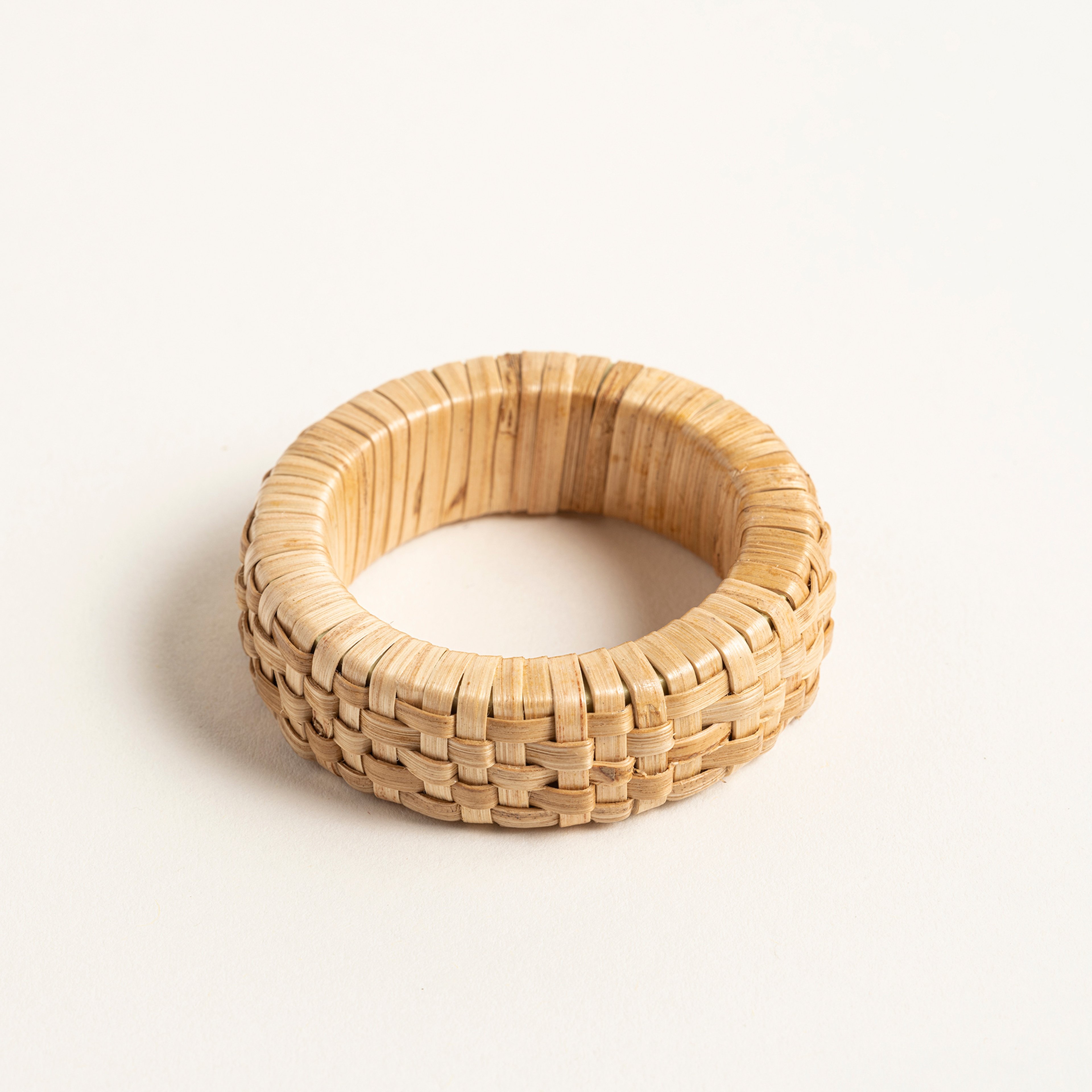 Lotus Bambu Peçete Halkası 5.5x5.5x2 Cm Natural