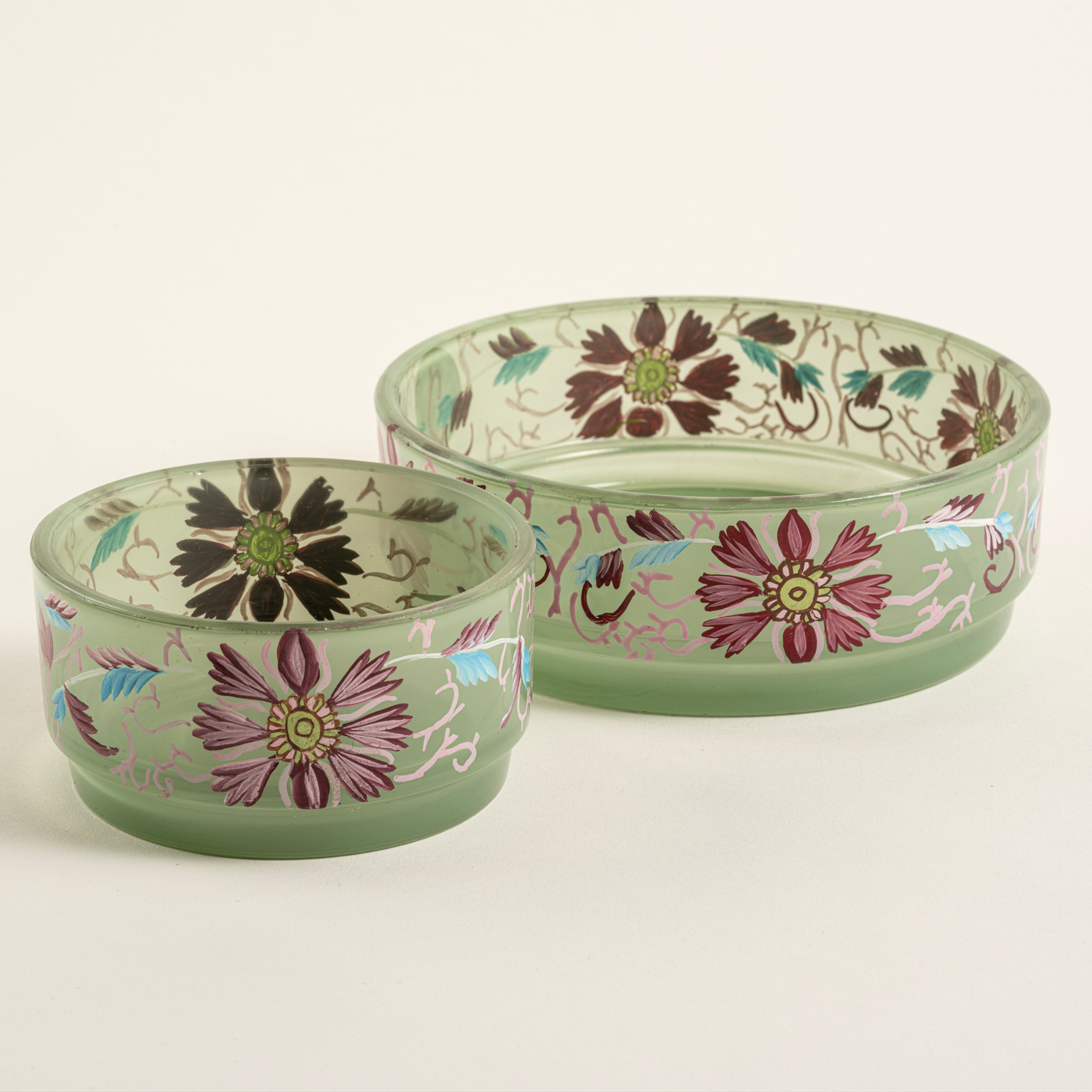 Aravalı Cam Dekoratif Kase 15x15x5 Cm Yeşil