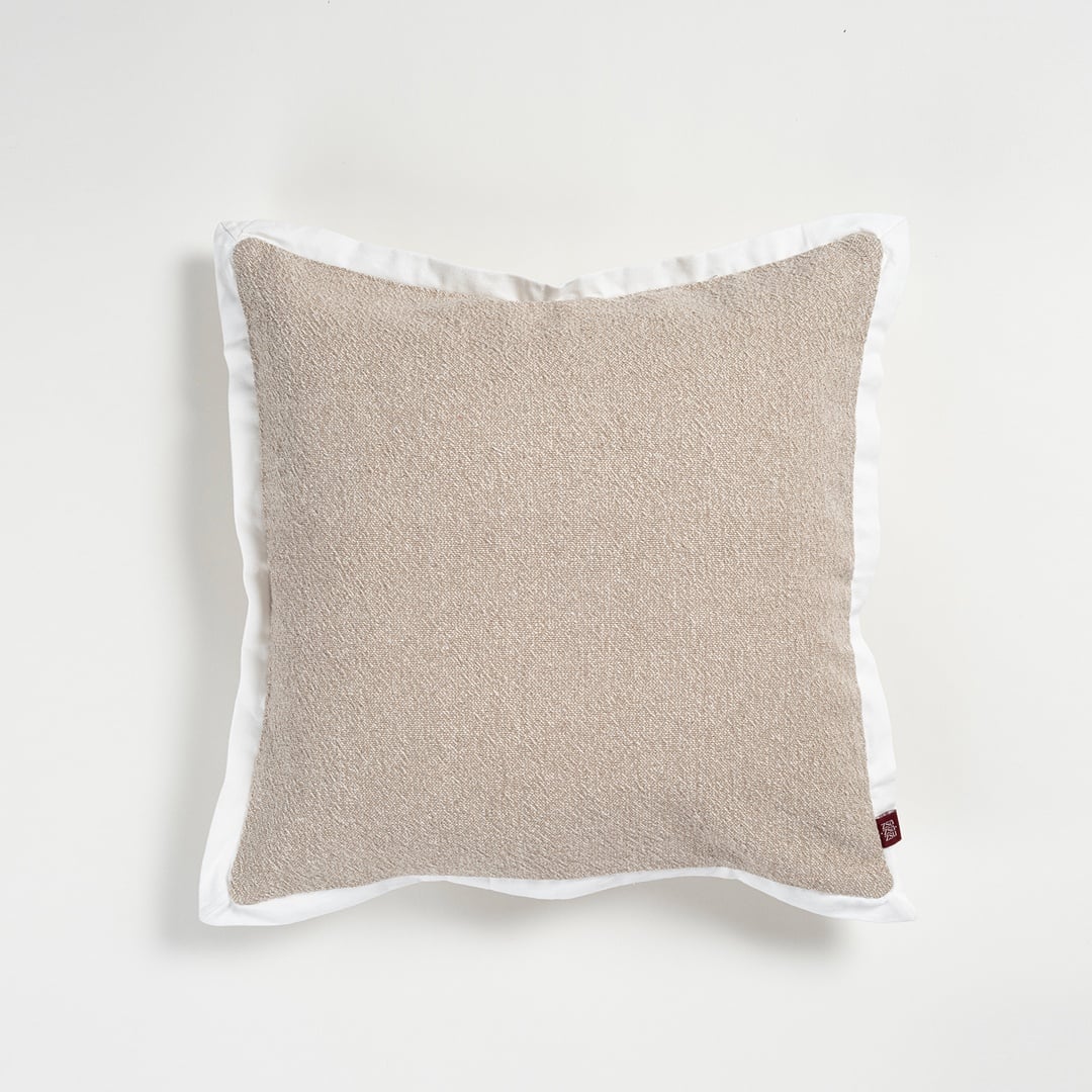 Uttar Pamuk Pamuklu Dolgulu Kırlent 50x50 Cm Natural