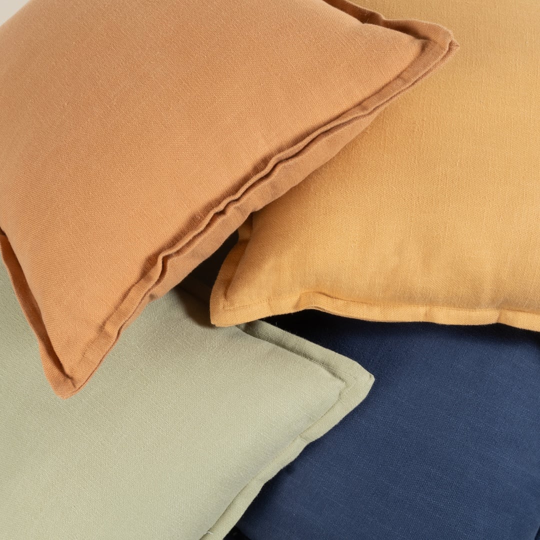 Nilüfer Şantuklu Viskon Pamuk Viskon Pamuk Dolgulu Kırlent 45x45 Cm Tarçın