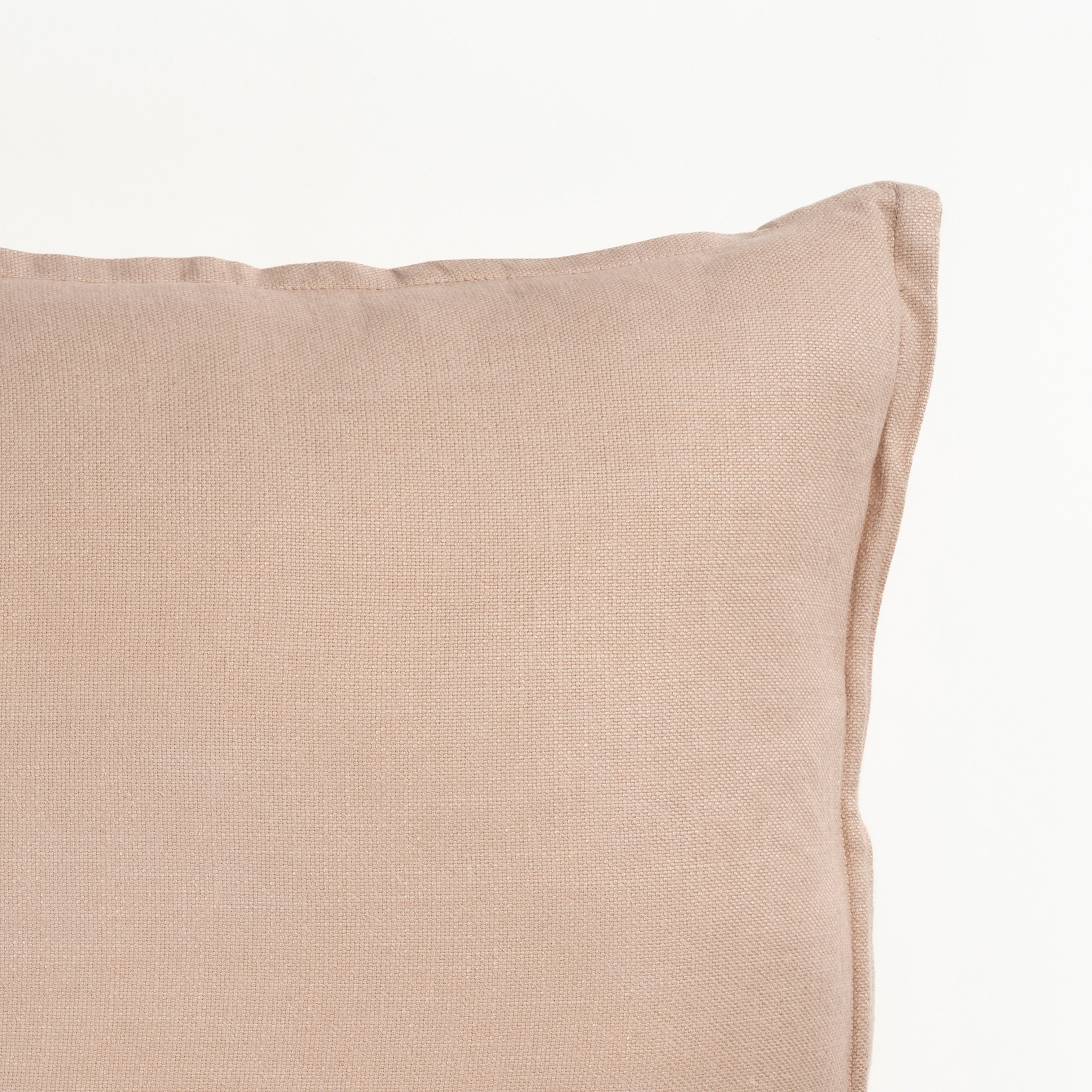 Nilüfer Şantuklu Viskon Pamuk Viskon Pamuk Dolgulu Kırlent 45x45 Cm Kum Rengı