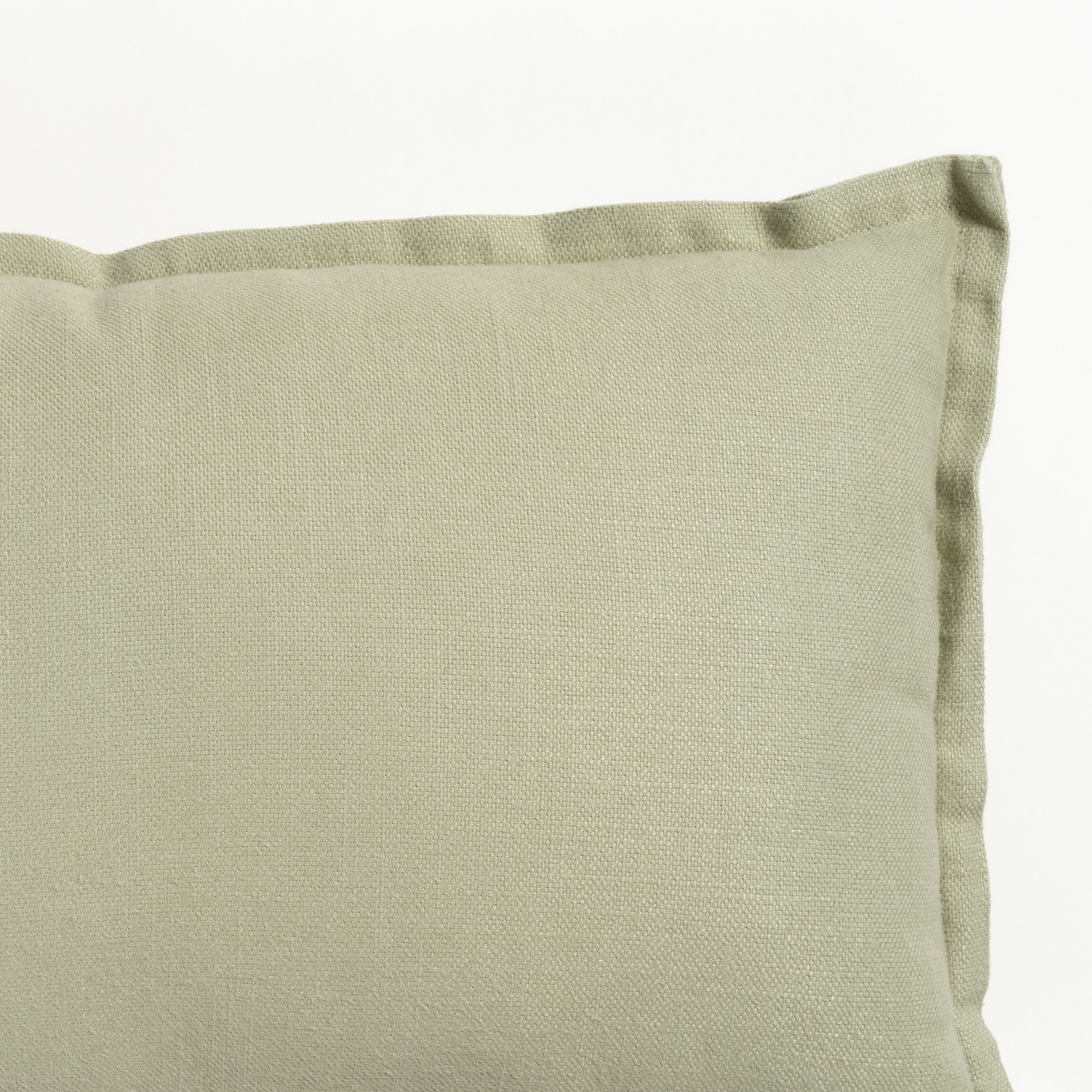 Nilüfer Şantuklu Viskon Pamuk Viskon Pamuk Dolgulu Kırlent 30x50 Cm Yeşil