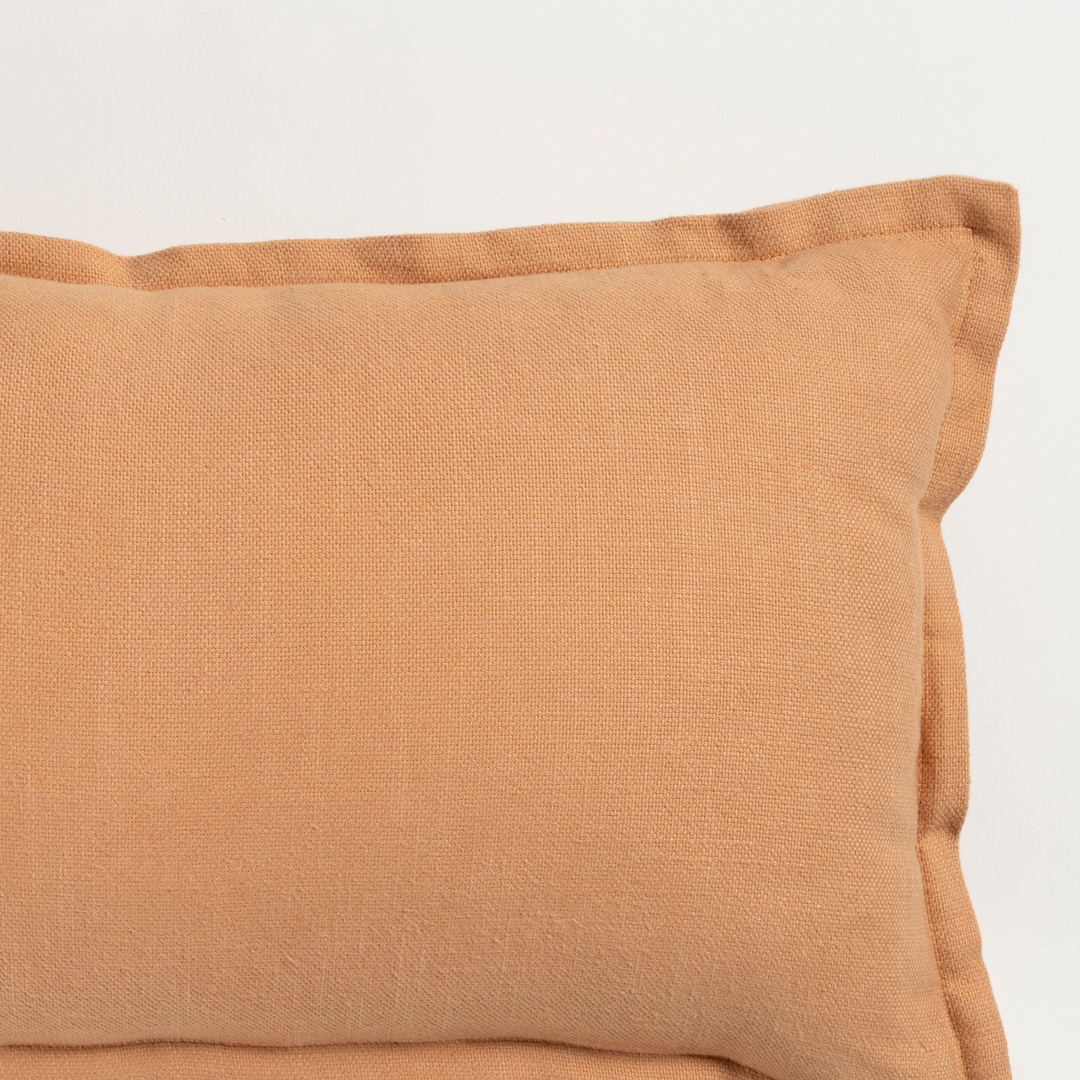 Nilüfer Şantuklu Viskon Pamuk Viskon Pamuk Dolgulu Kırlent 30x50 Cm Tarçın