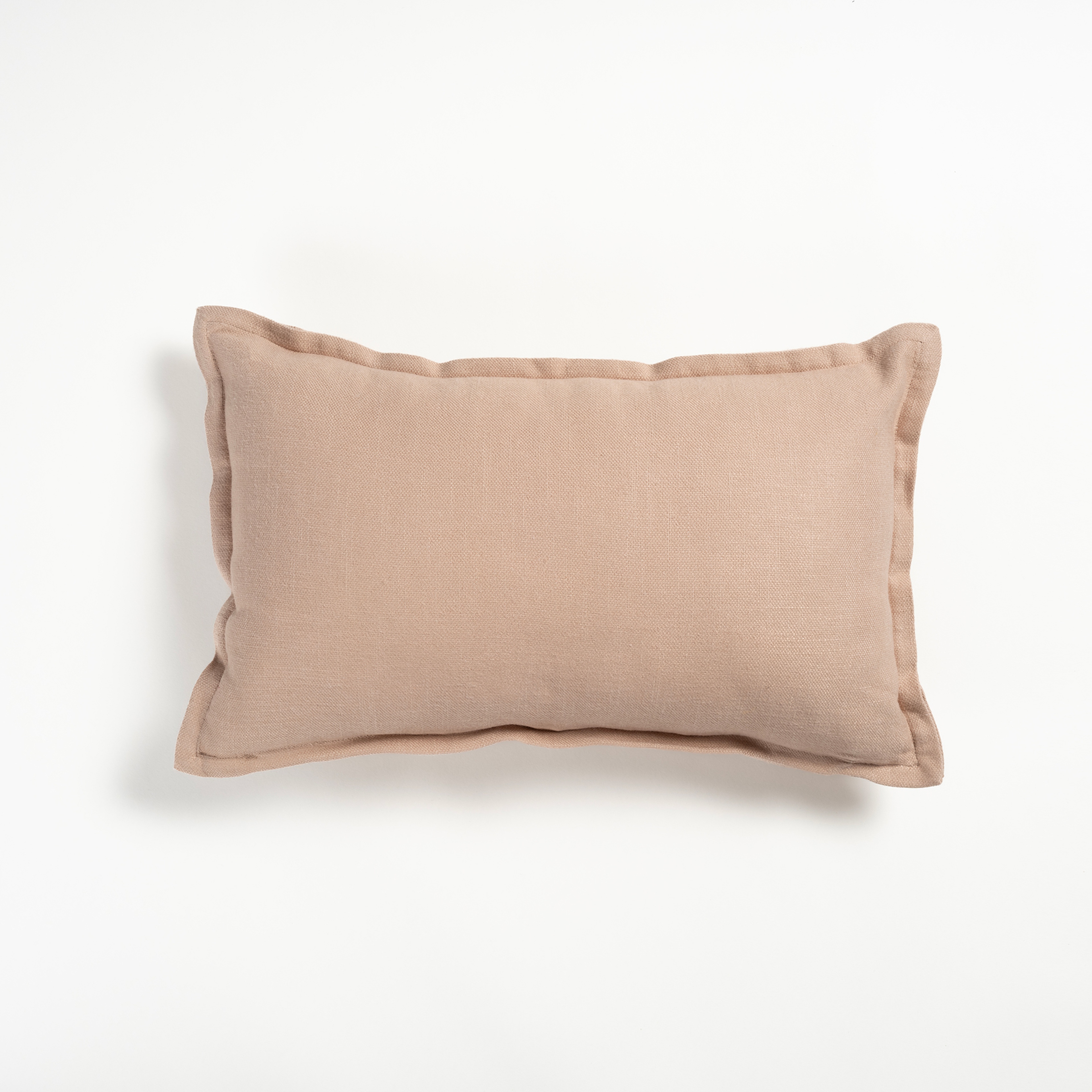 Nilüfer Şantuklu Viskon Pamuk Viskon Pamuk Dolgulu Kırlent 30x50 Cm Kum Rengı