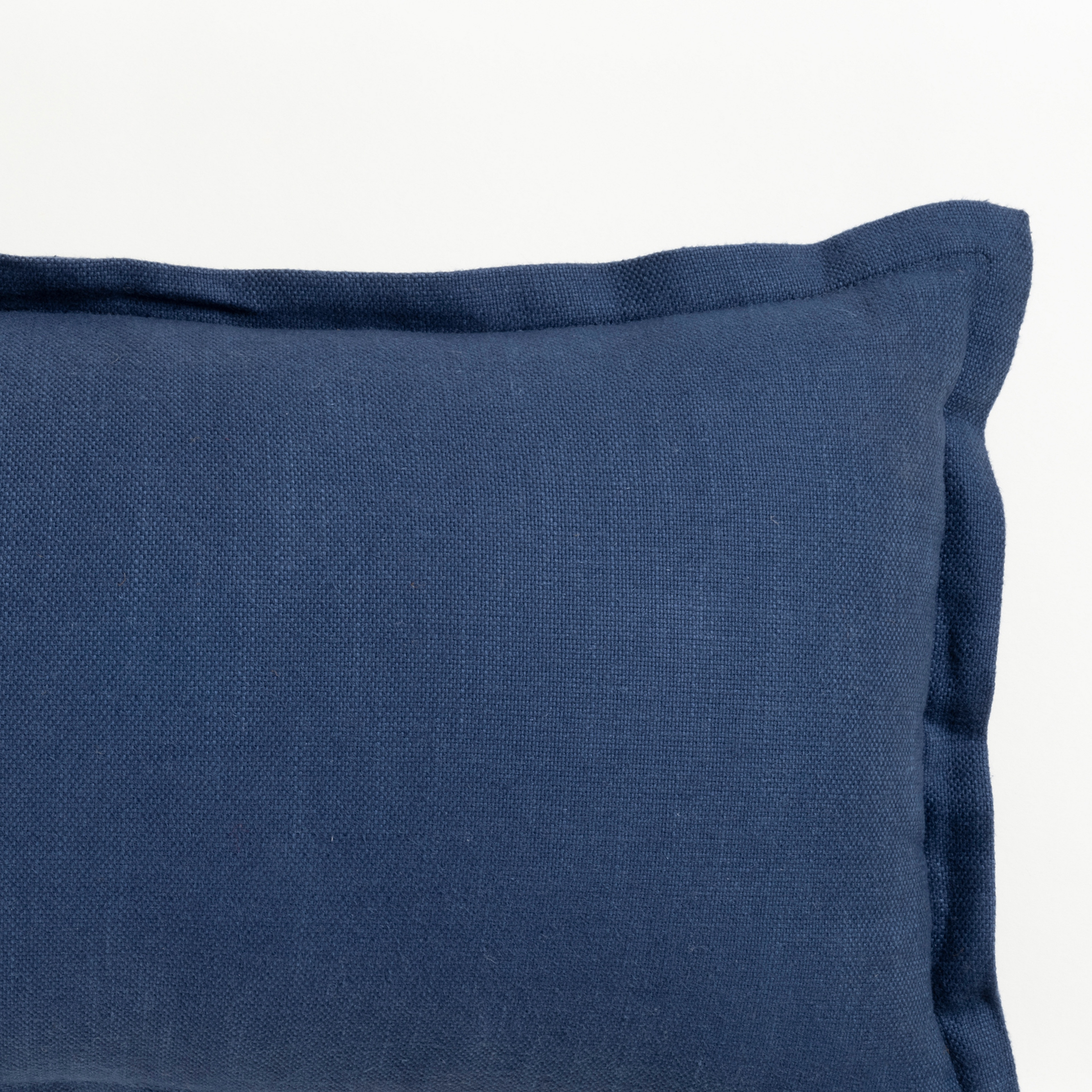 Nilüfer Şantuklu Viskon Pamuk Viskon Pamuk Dolgulu Kırlent 30x50 Cm Lacivert