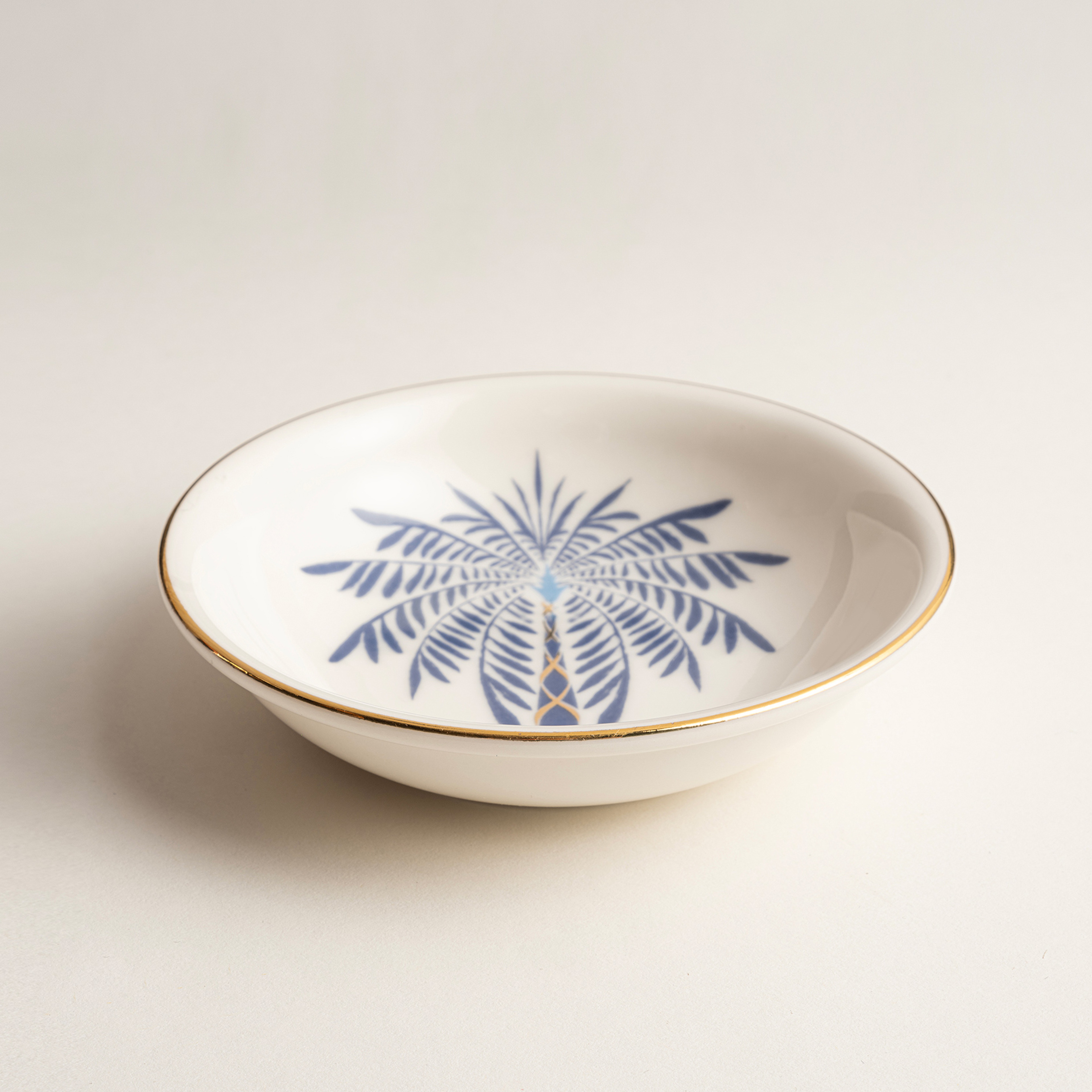 Emet Porselen Kase 11x11x2.9 Cm Mavi