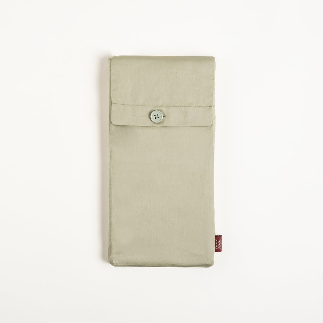 Solıd 300 Tc 2'li Pamuk Saten %100 Pamuk Saten Yastık Kılıfı 50x70 Cm Yeşil