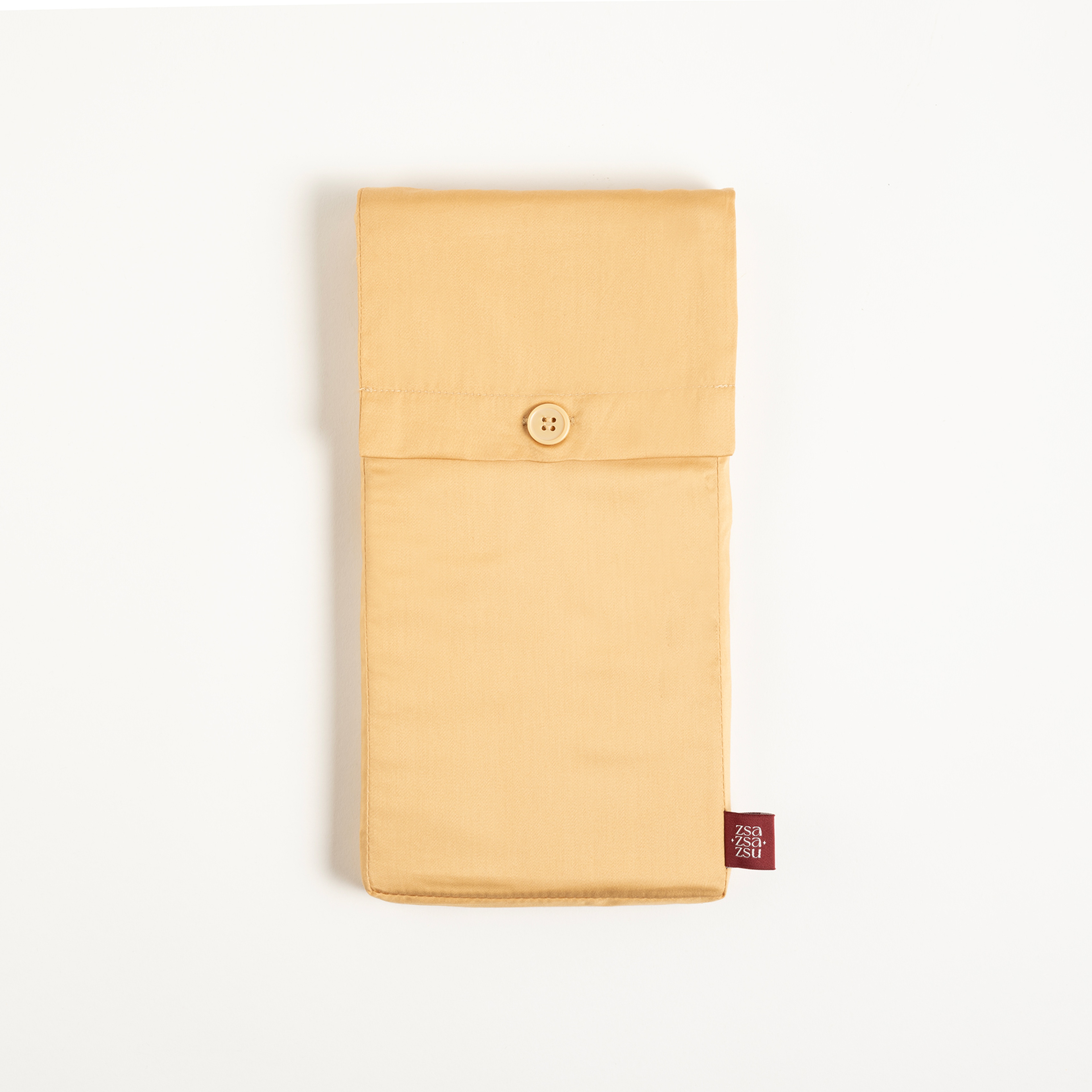 Solıd 300 Tc 2'li Pamuk Saten %100 Pamuk Saten Yastık Kılıfı 50x70 Cm Sarı