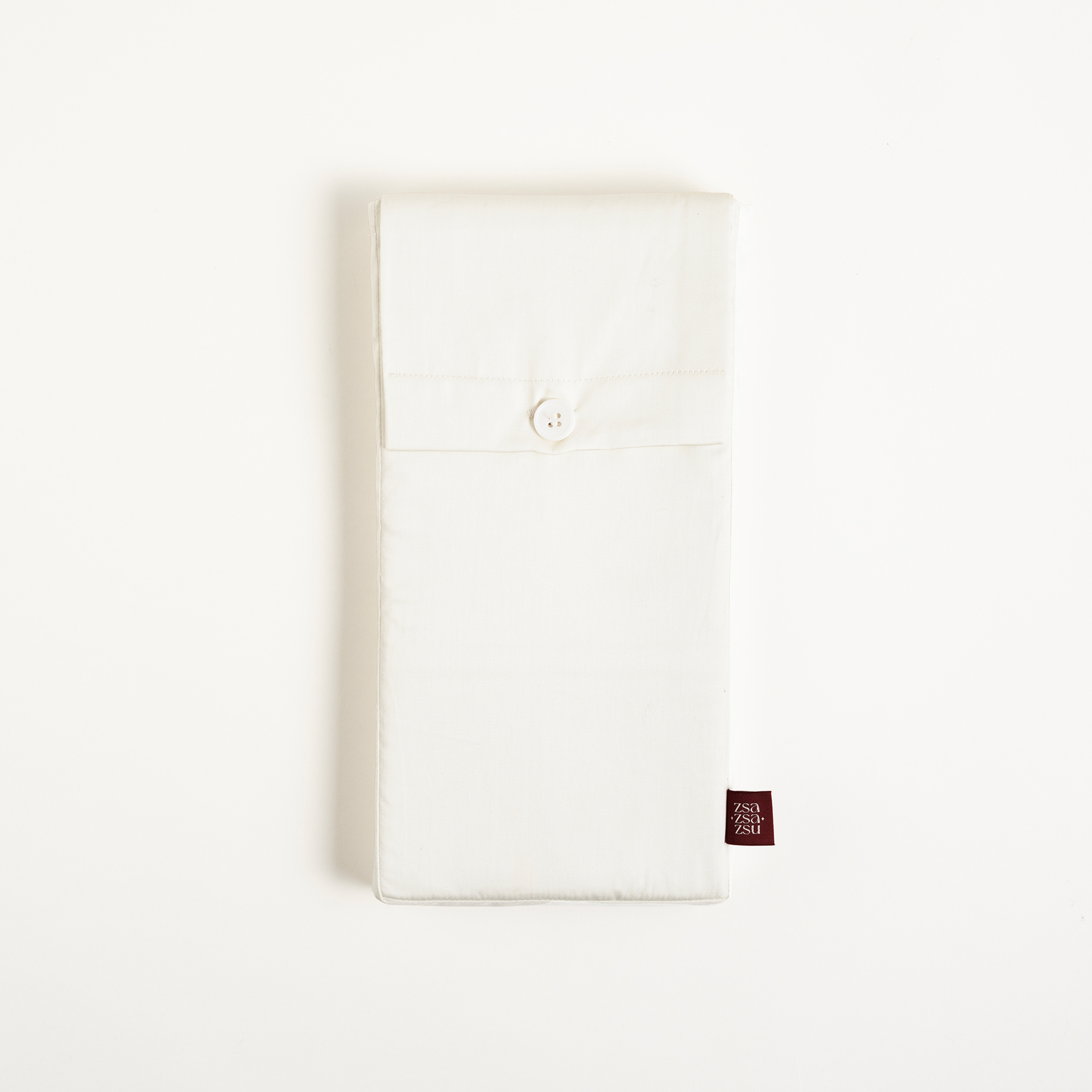 Solıd 300 Tc 2'li Pamuk Saten %100 Pamuk Saten Yastık Kılıfı 50x70 Cm Ekru