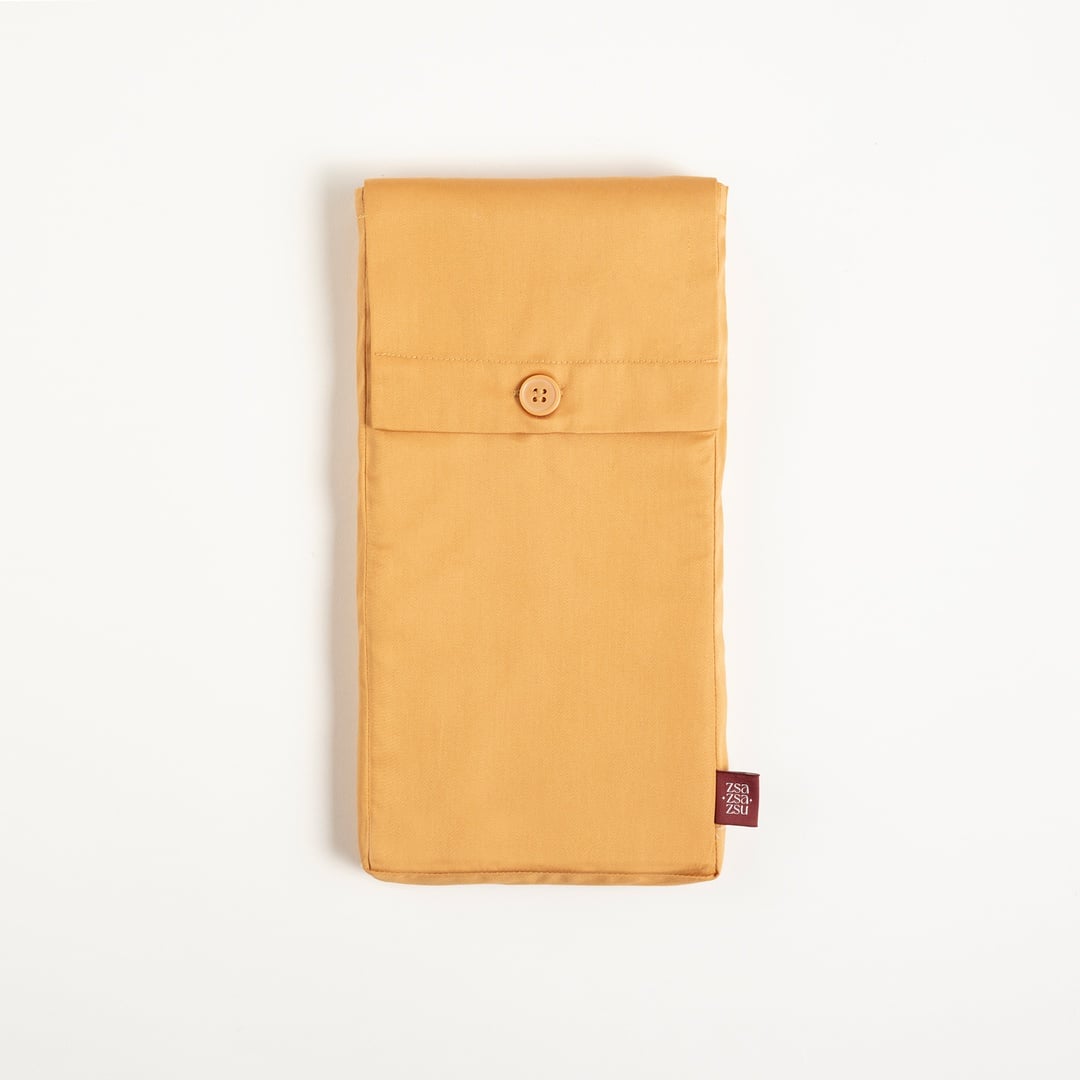 Solıd 300 Tc 2'li Pamuk Saten %100 Pamuk Saten Yastık Kılıfı 50x70 Cm Tarçın