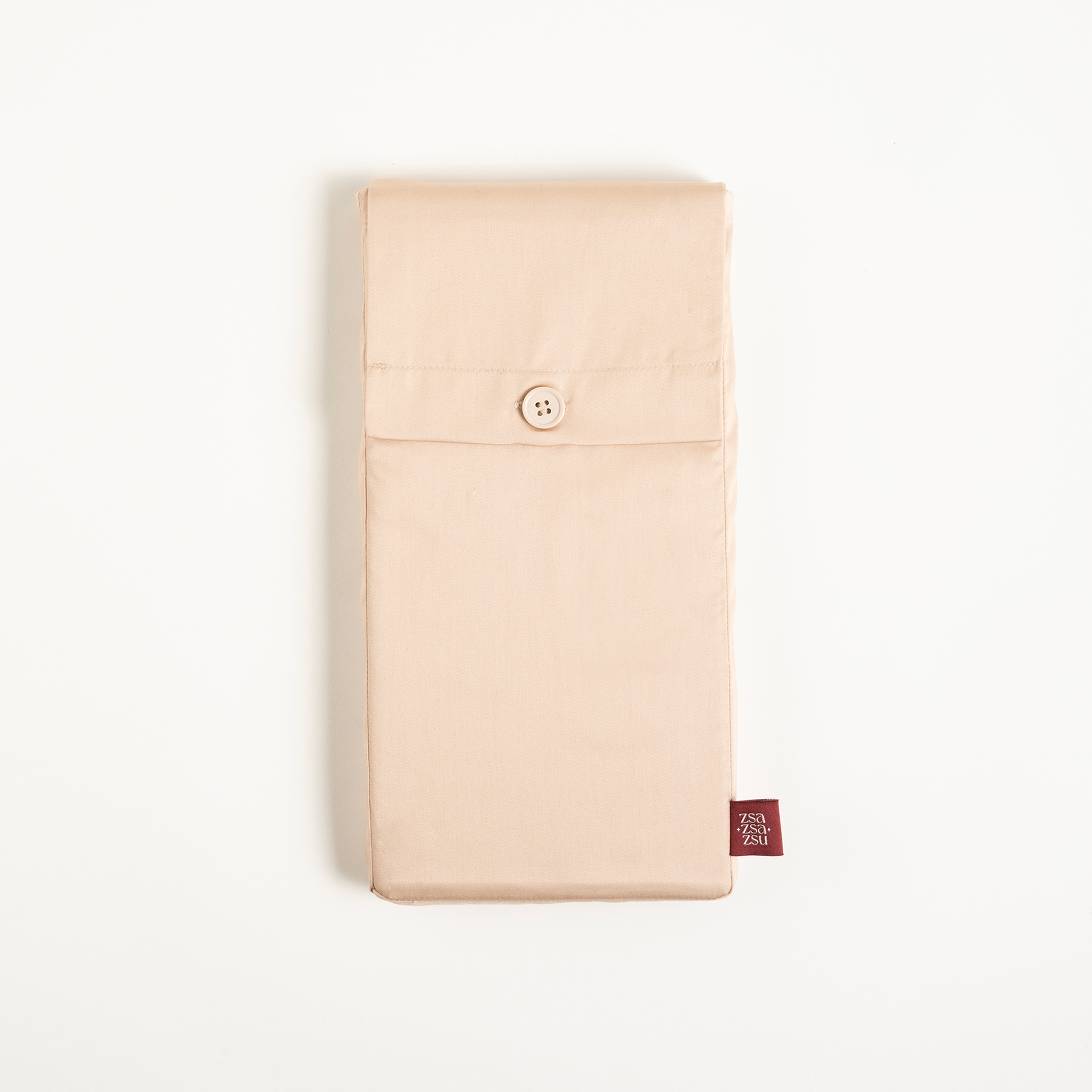 Solıd 300 Tc 2'li Pamuk Saten %100 Pamuk Saten Yastık Kılıfı 50x70 Cm Kum Rengı