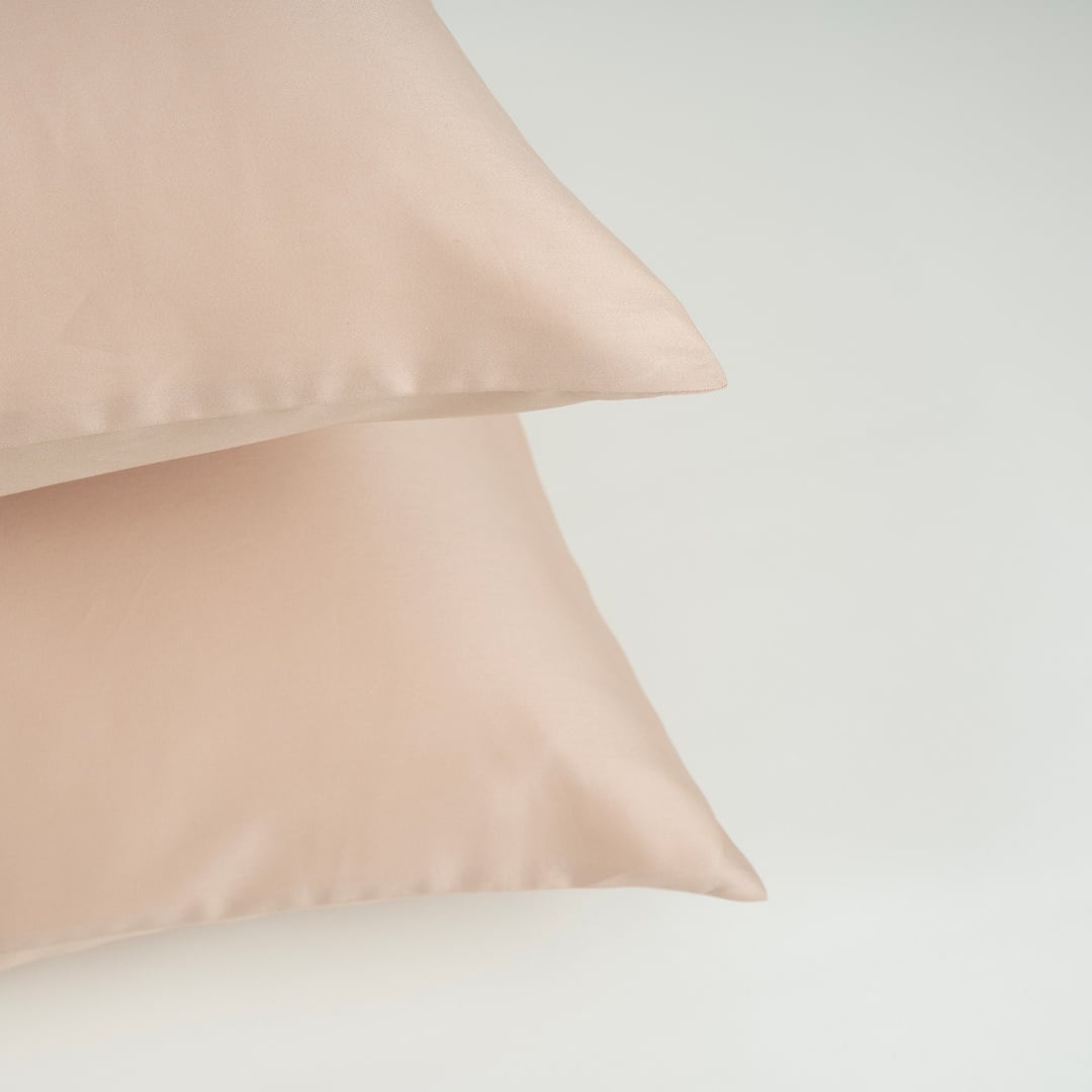 Solıd 300 Tc 2'li Pamuk Saten %100 Pamuk Saten Yastık Kılıfı 50x70 Cm Kum Rengı