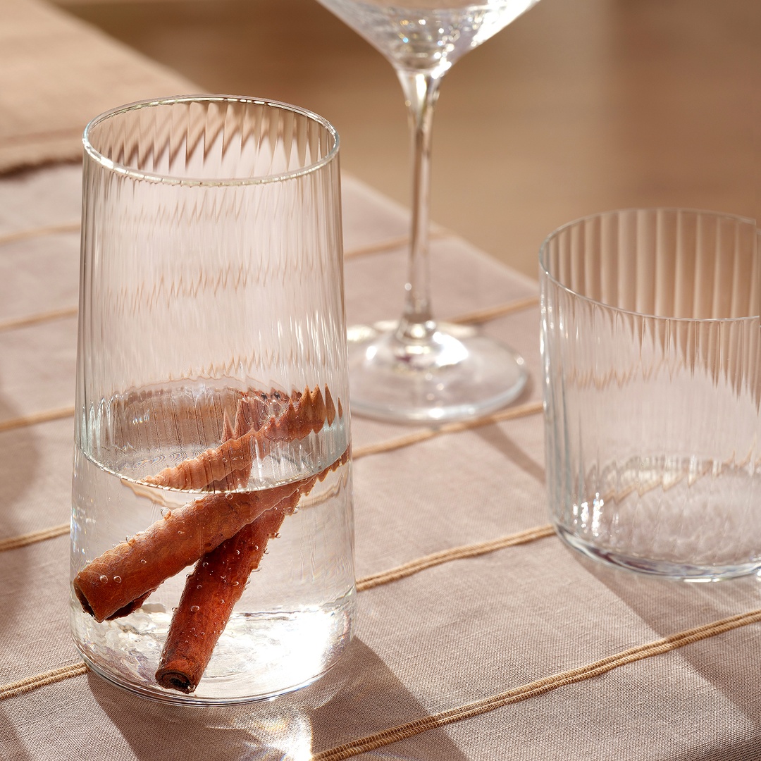 Poznan Cam Meşrubat Bardağı 540 Ml Şeffaf