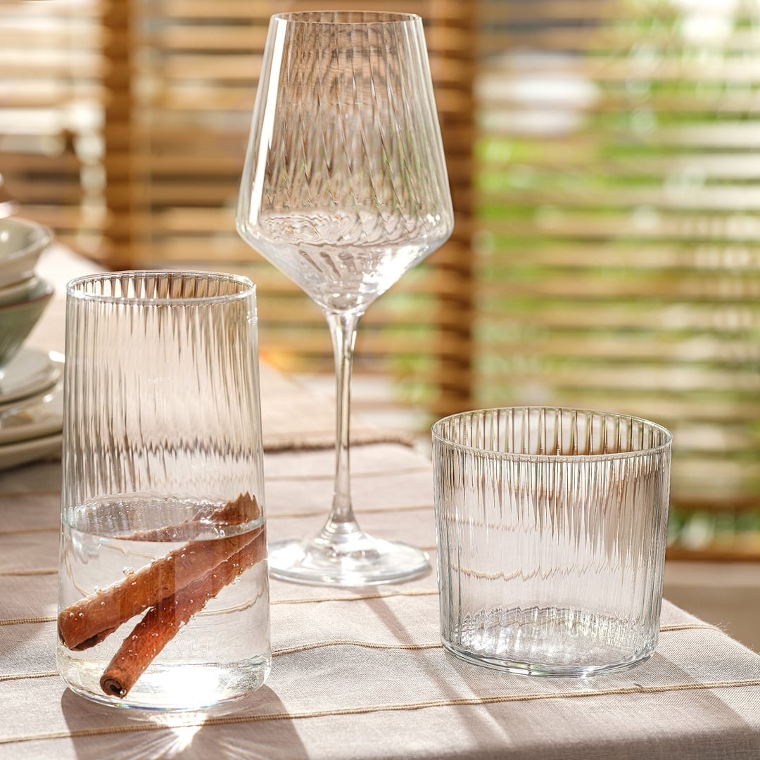 Poznan Cam Su Bardağı 350 Ml Şeffaf