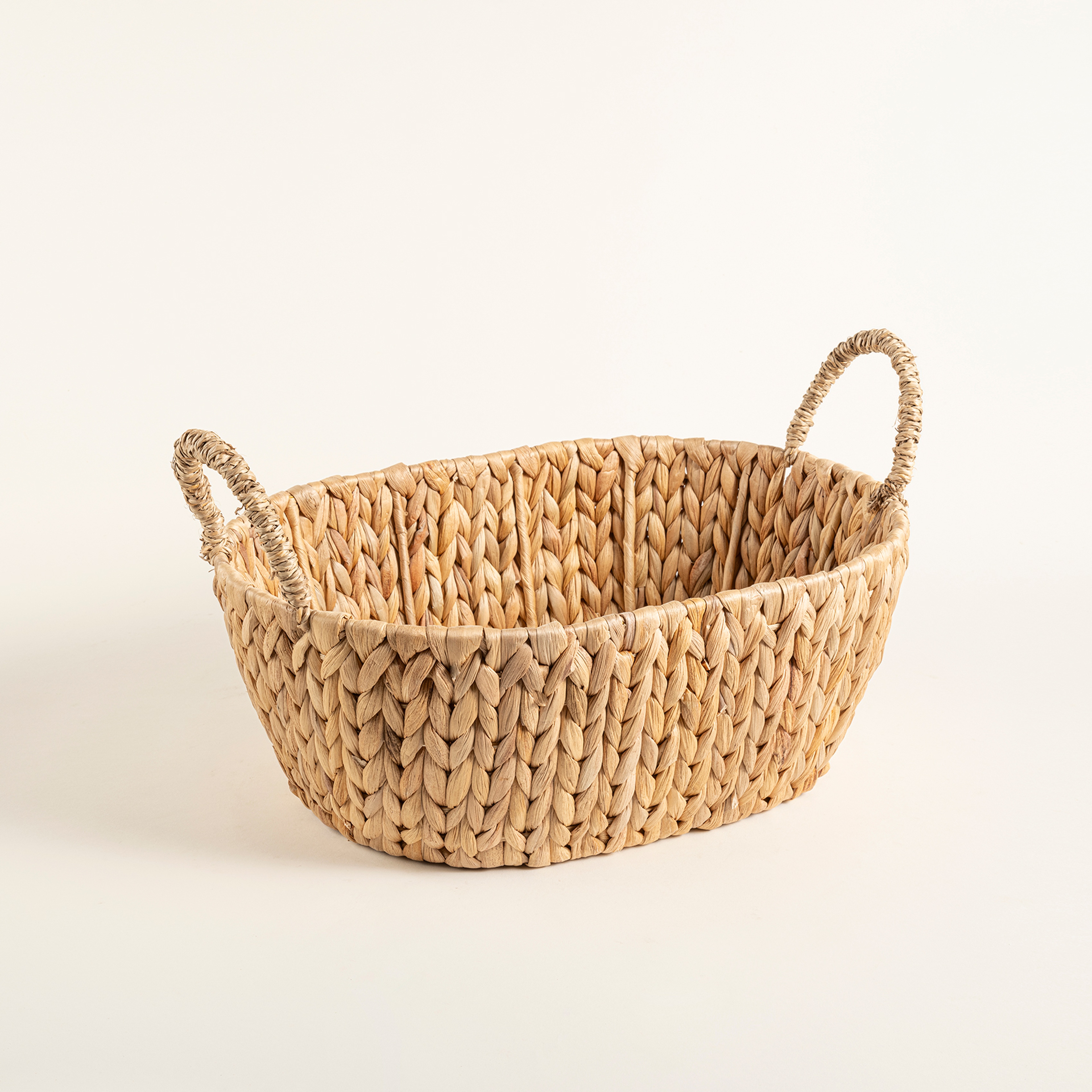 Polı Su Sümbülü Sepet 46x31x22 Cm Natural