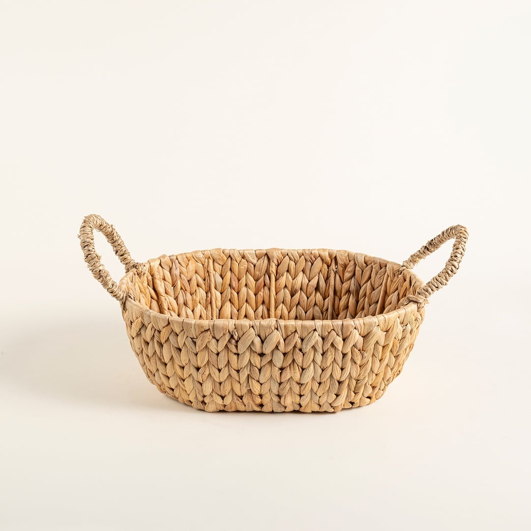 Polı Su Sümbülü Sepet 41x26x18 Cm Natural