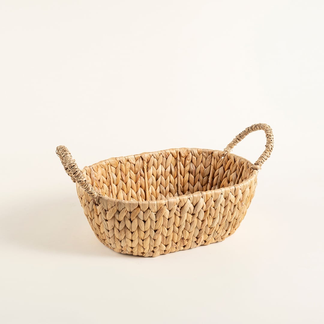 Polı Su Sümbülü Sepet 41x26x18 Cm Natural