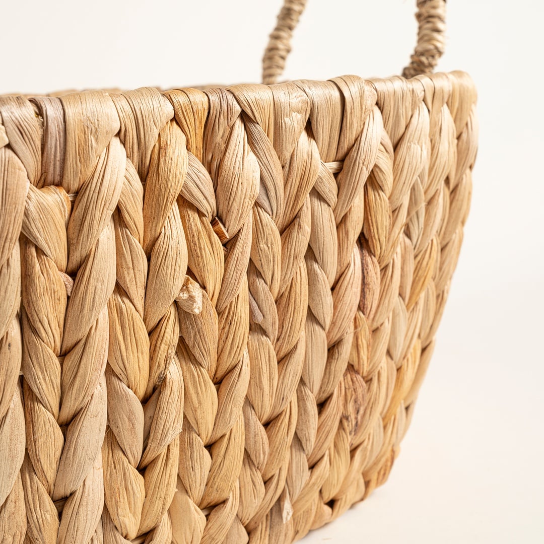 Polı Su Sümbülü Sepet 41x26x18 Cm Natural