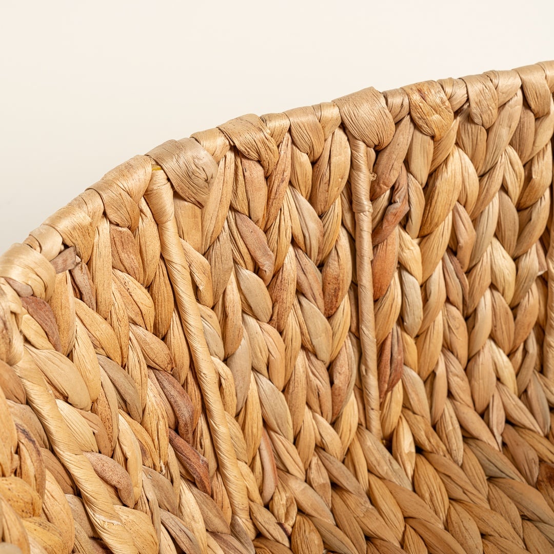 Polı Su Sümbülü Sepet 41x26x18 Cm Natural