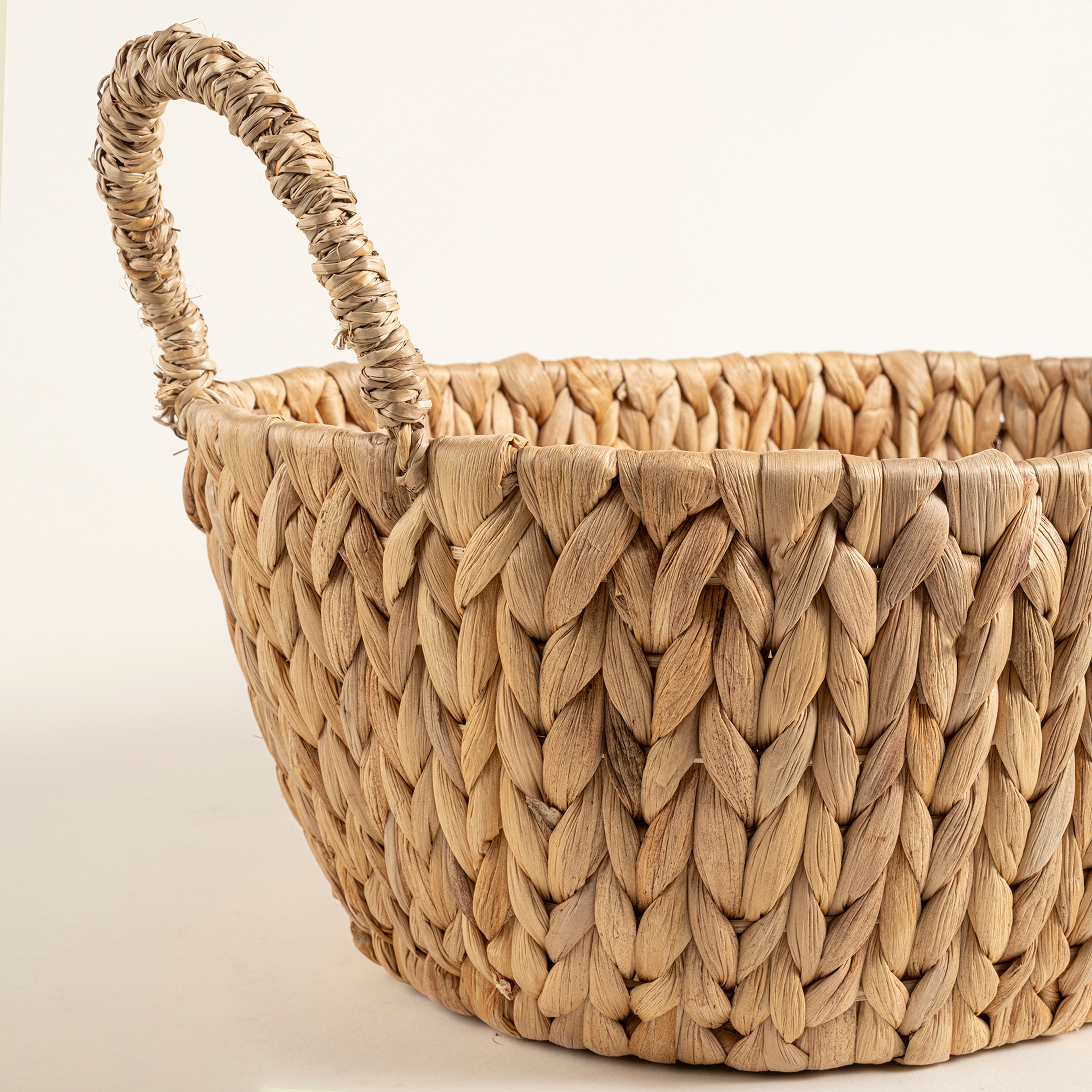 Polı Su Sümbülü Sepet 41x26x18 Cm Natural