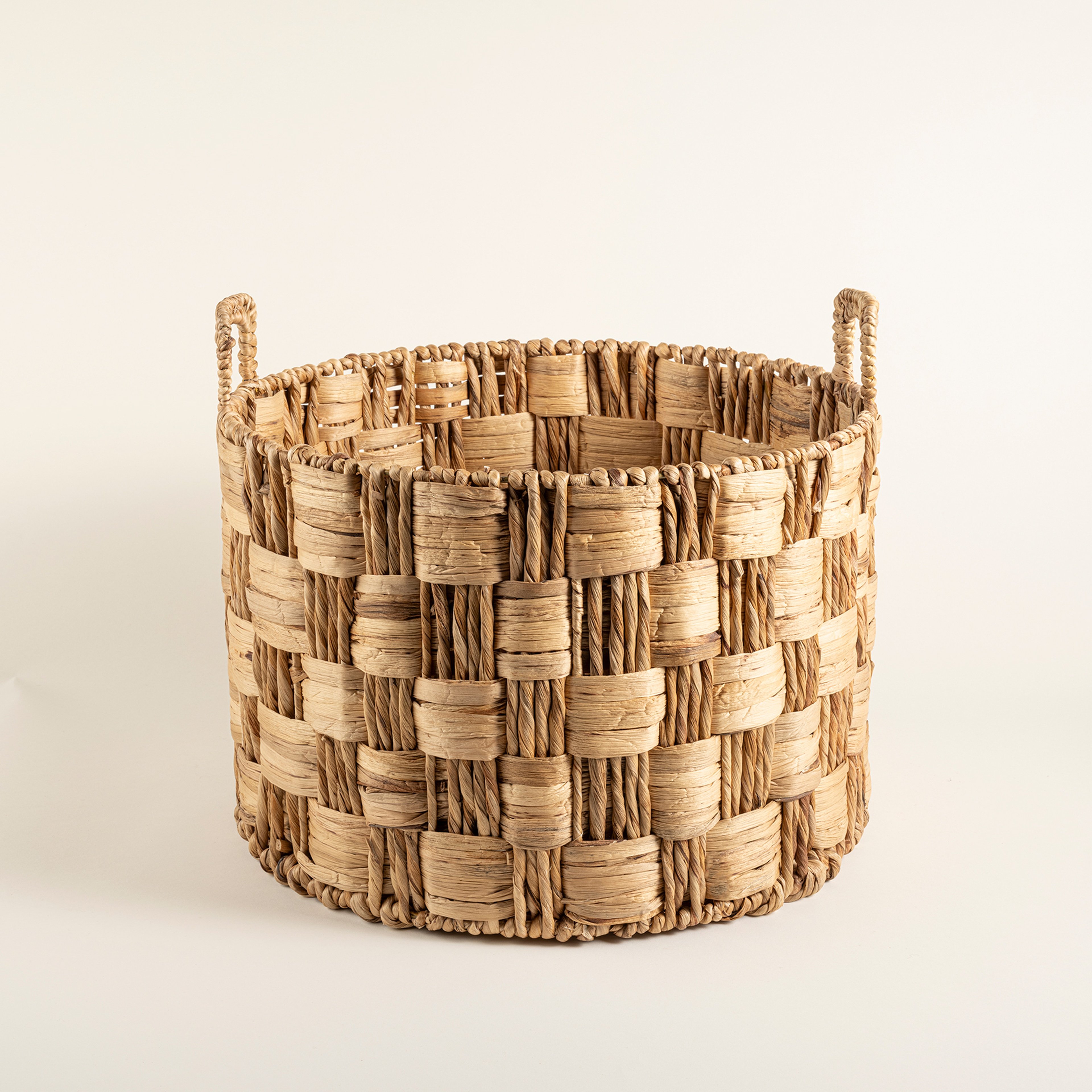 Polı Su Sümbülü Sepet 46x31x38 Cm Natural