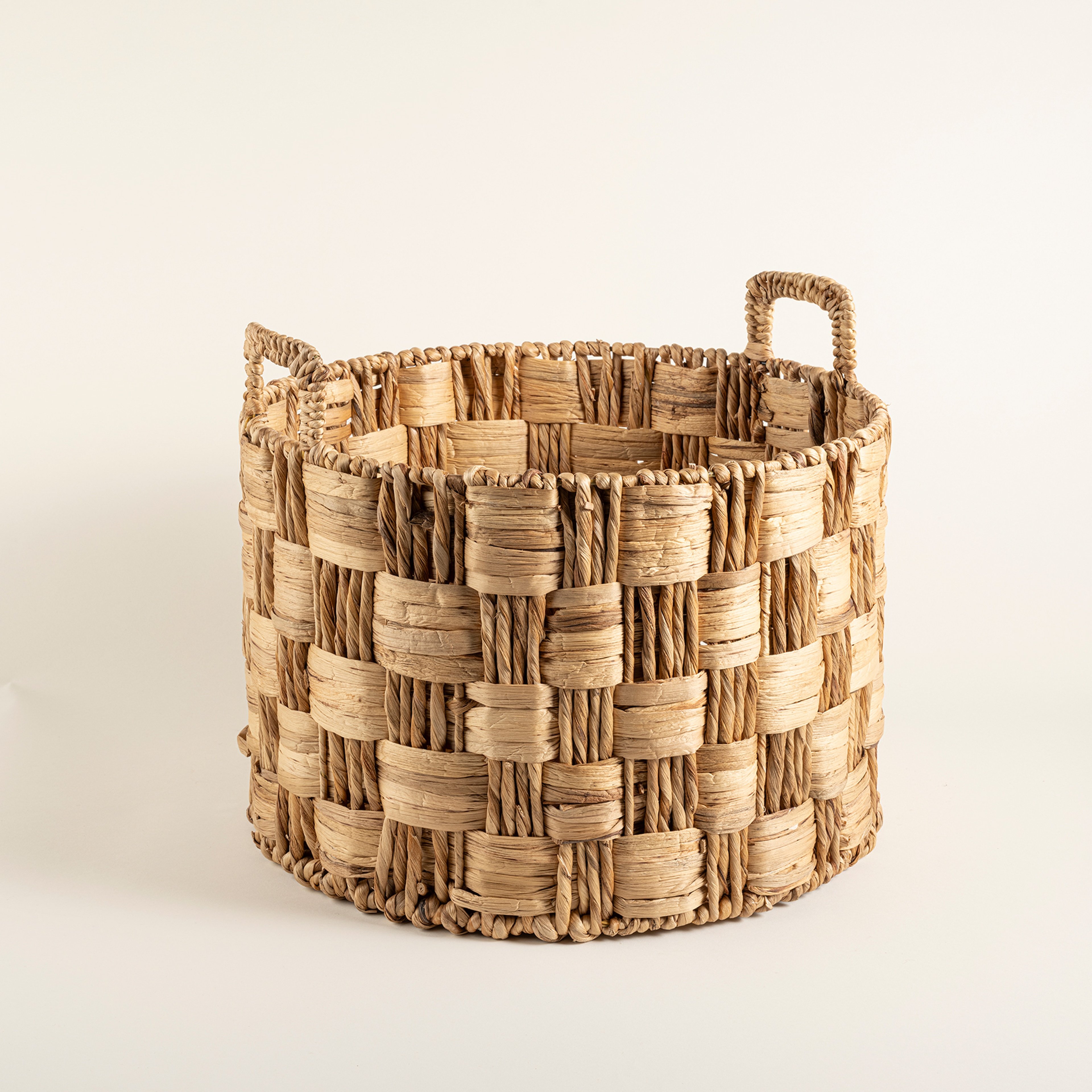 Polı Su Sümbülü Sepet 46x31x38 Cm Natural